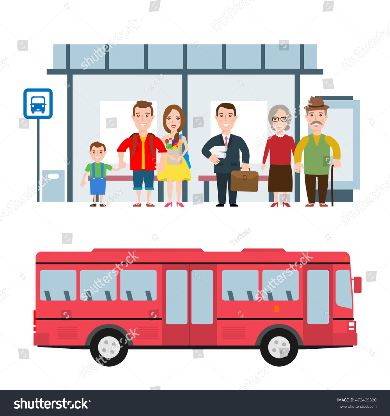 Bus Stop Clipart free Bus Stop Clipart free