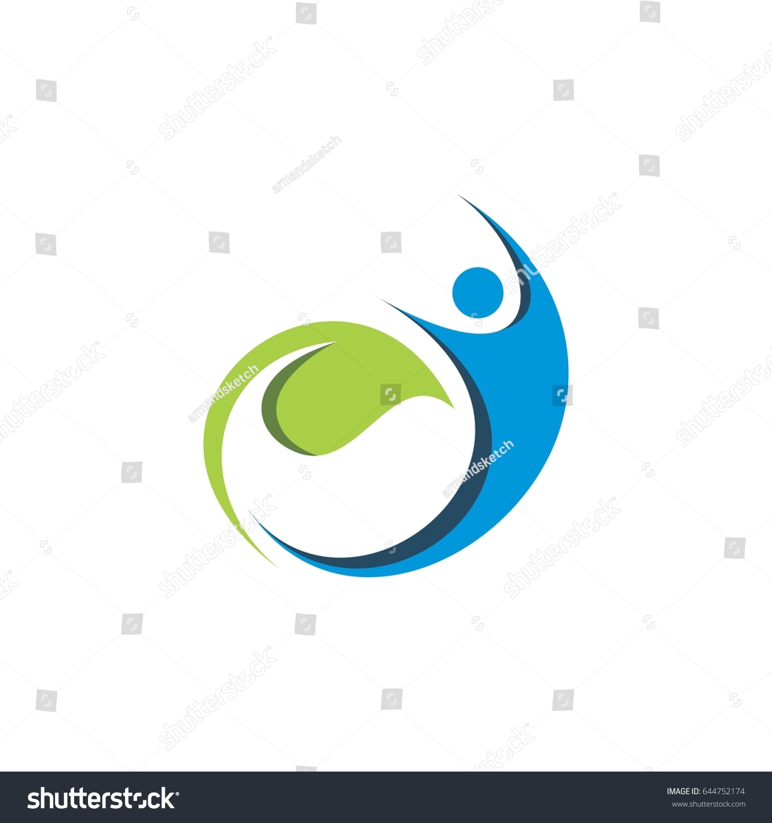 People Healthcare Logo Stock Vector (Royalty Free) 644752174 | Shutterstock