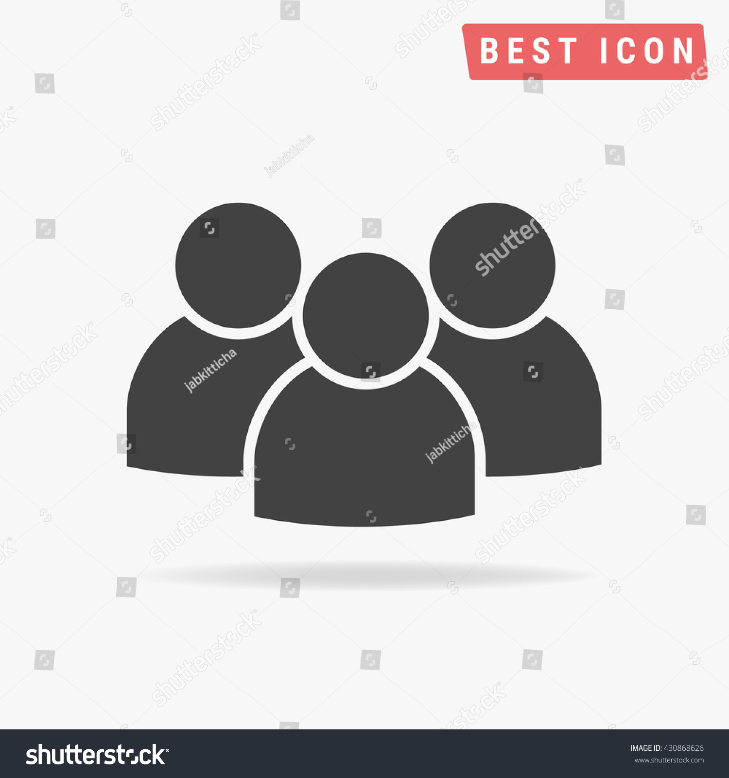 People Icon Stock Vector 430868626 : Shutterstock