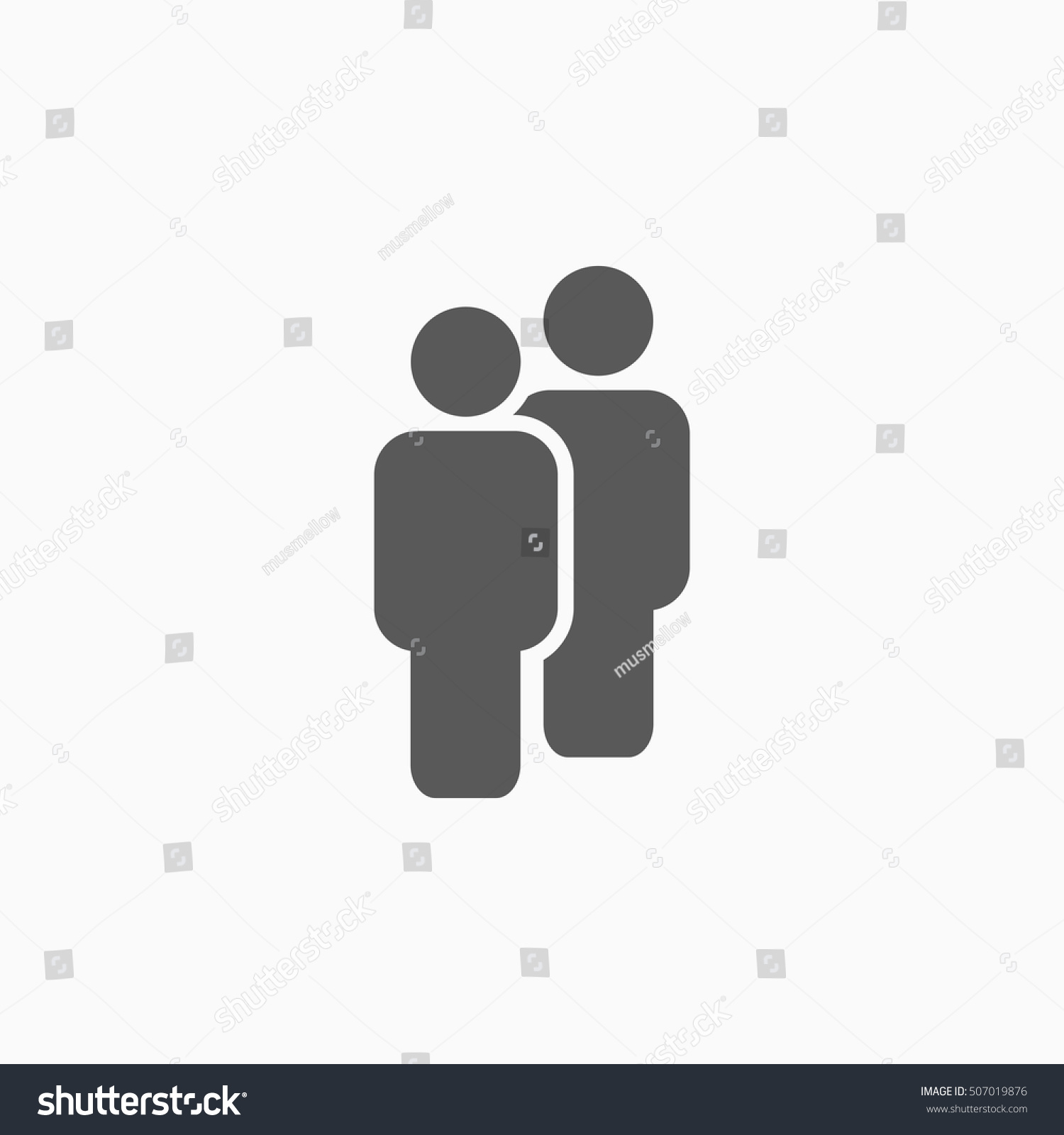 People Icon Stock Vector 507019876 : Shutterstock