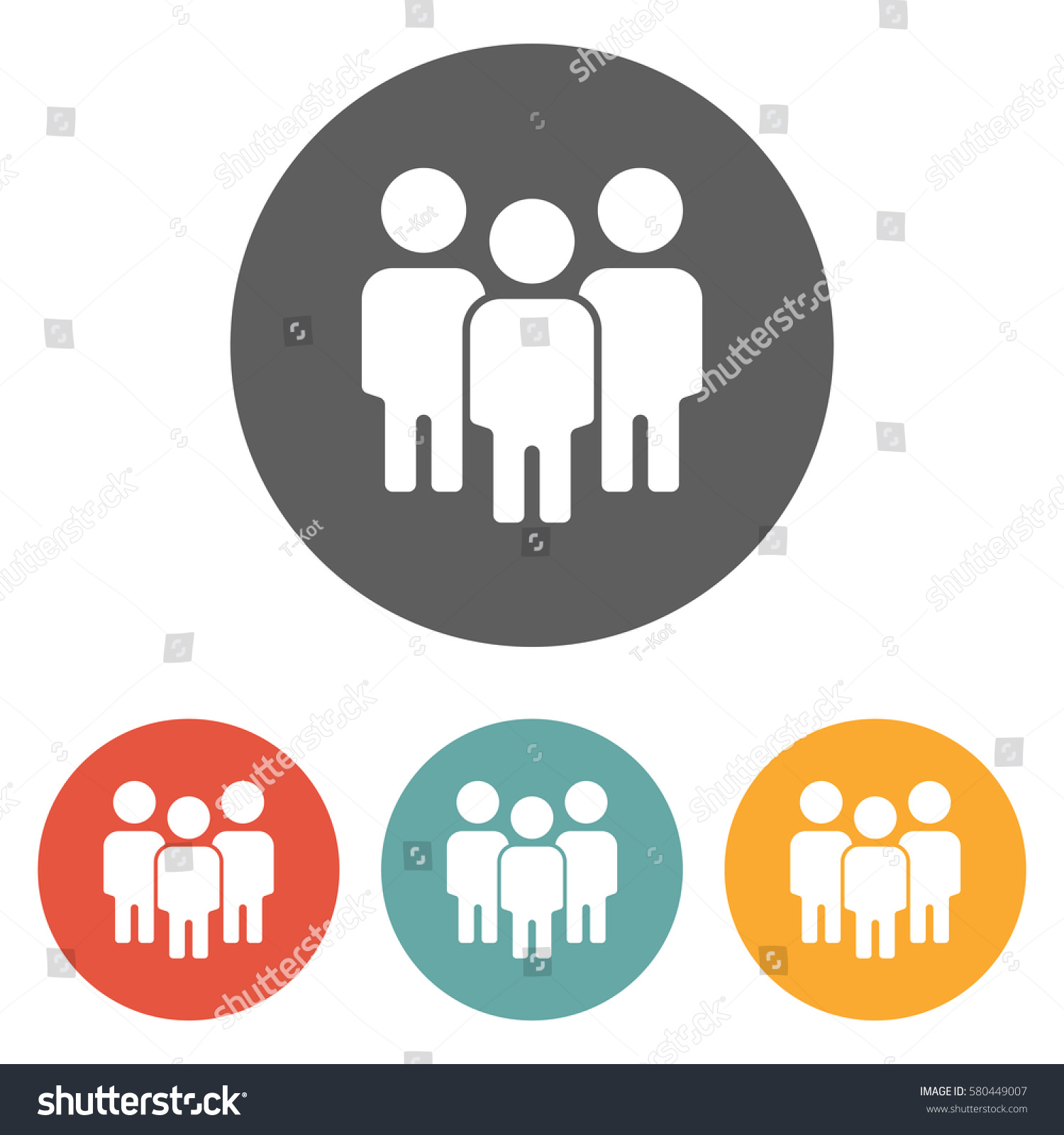 People Icon Vectores En Stock 580449007 - Shutterstock