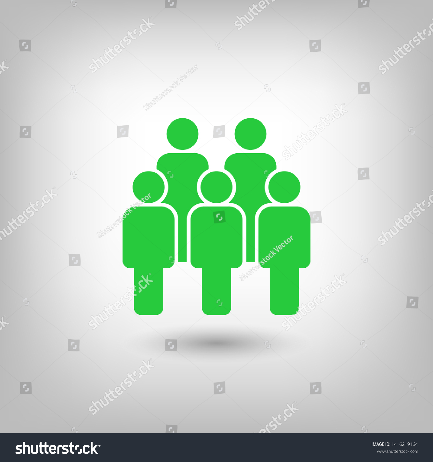 People Vector Icon Person Symbol Work Stock Vector (Royalty Free ...