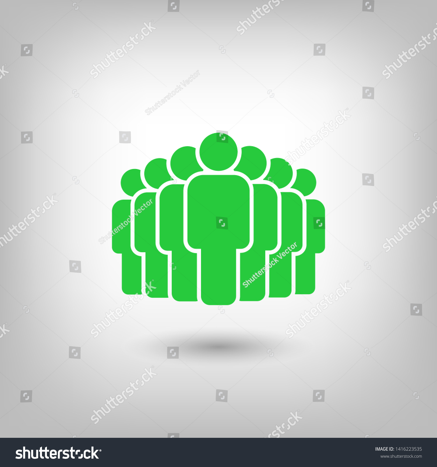 People Vector Icon Person Symbol Work Stock Vector (Royalty Free ...