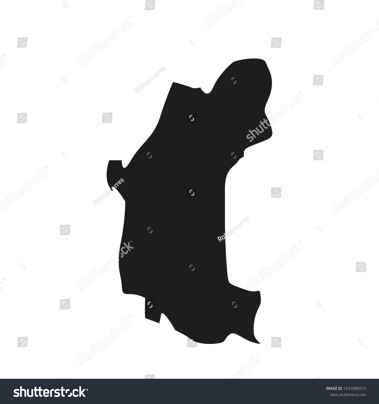 Perak Region Map Malaysia Country Stock Vector (Royalty Free ...