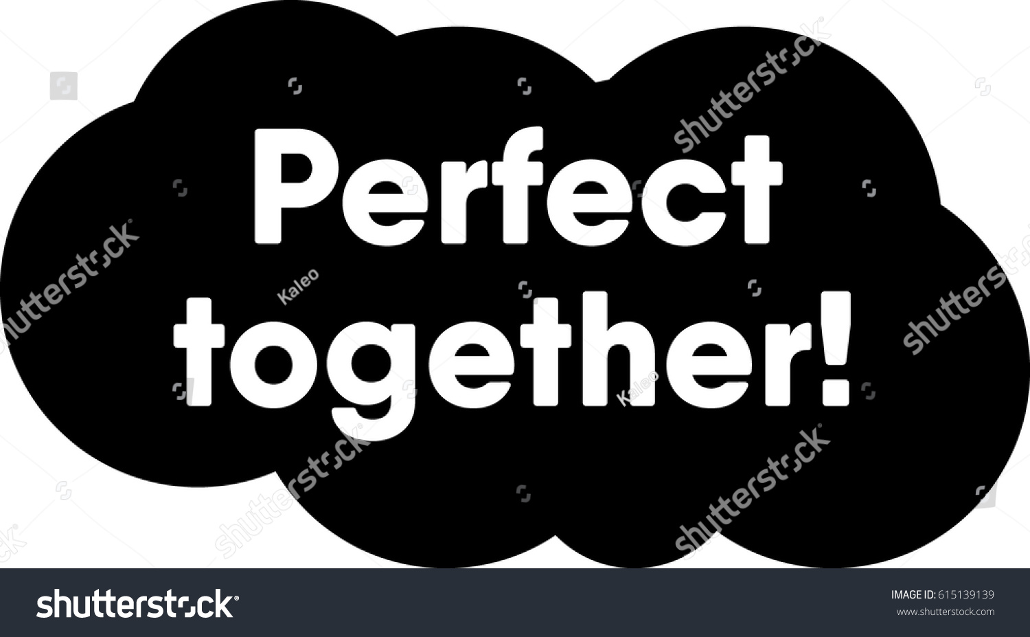 perfect together party props
