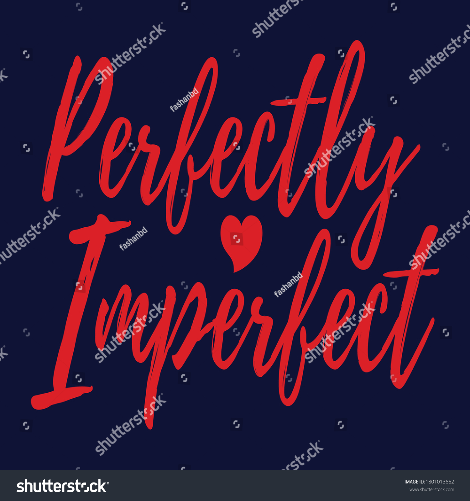 Perfectly Imperfect Christian Sayings Christian Quotes Stock Vector Royalty Free 1801013662