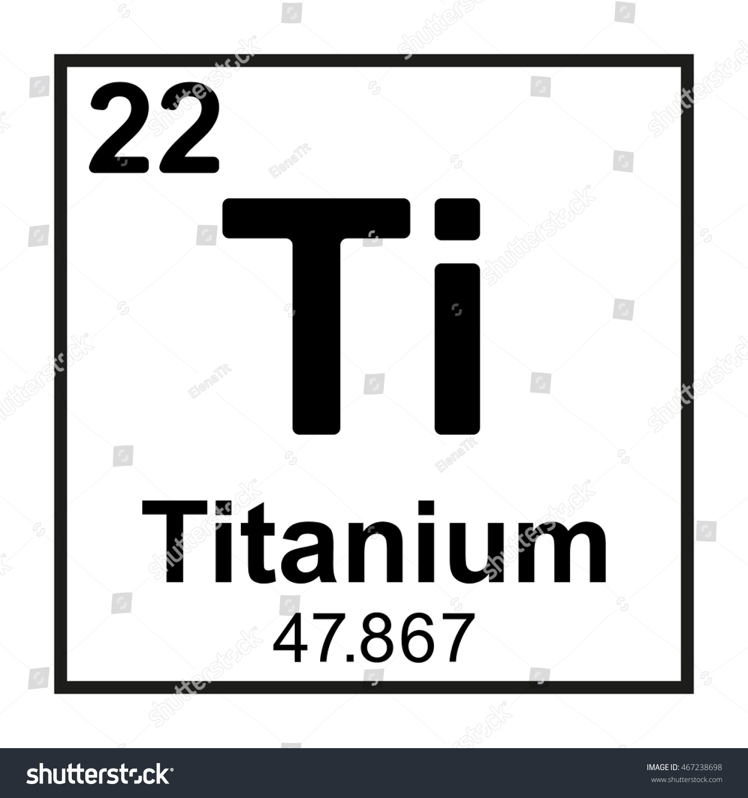 What Is Ti In The Periodic Table