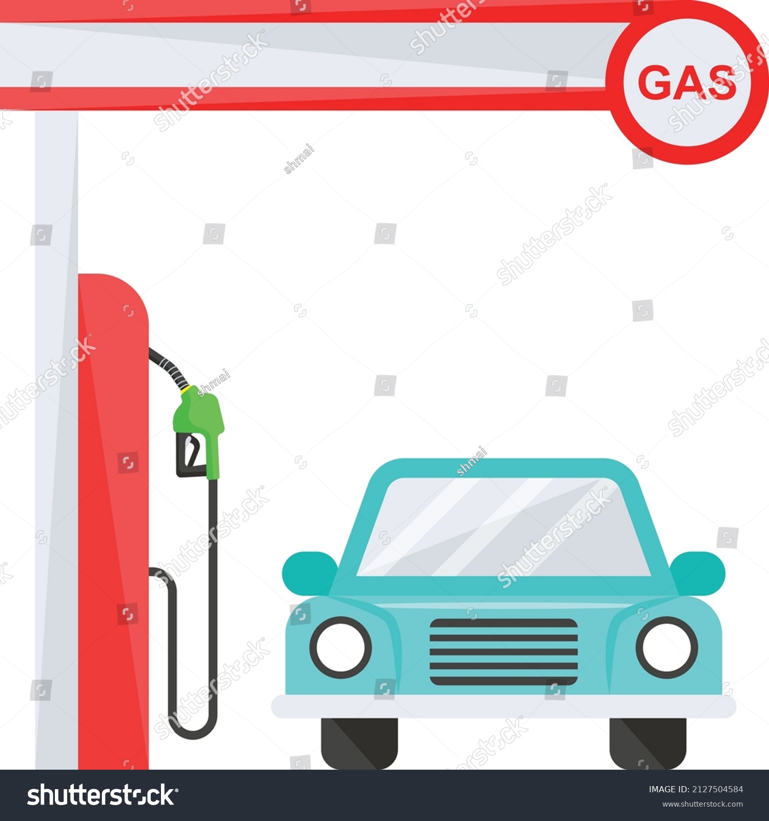 SVG of petrol bowsers with vehicle Front View Concept, gasoline pump Vector Icon Design, Oil and Gas industry Symbol, Petroleum  and gasoline Sign, Service and supply stock illustration svg