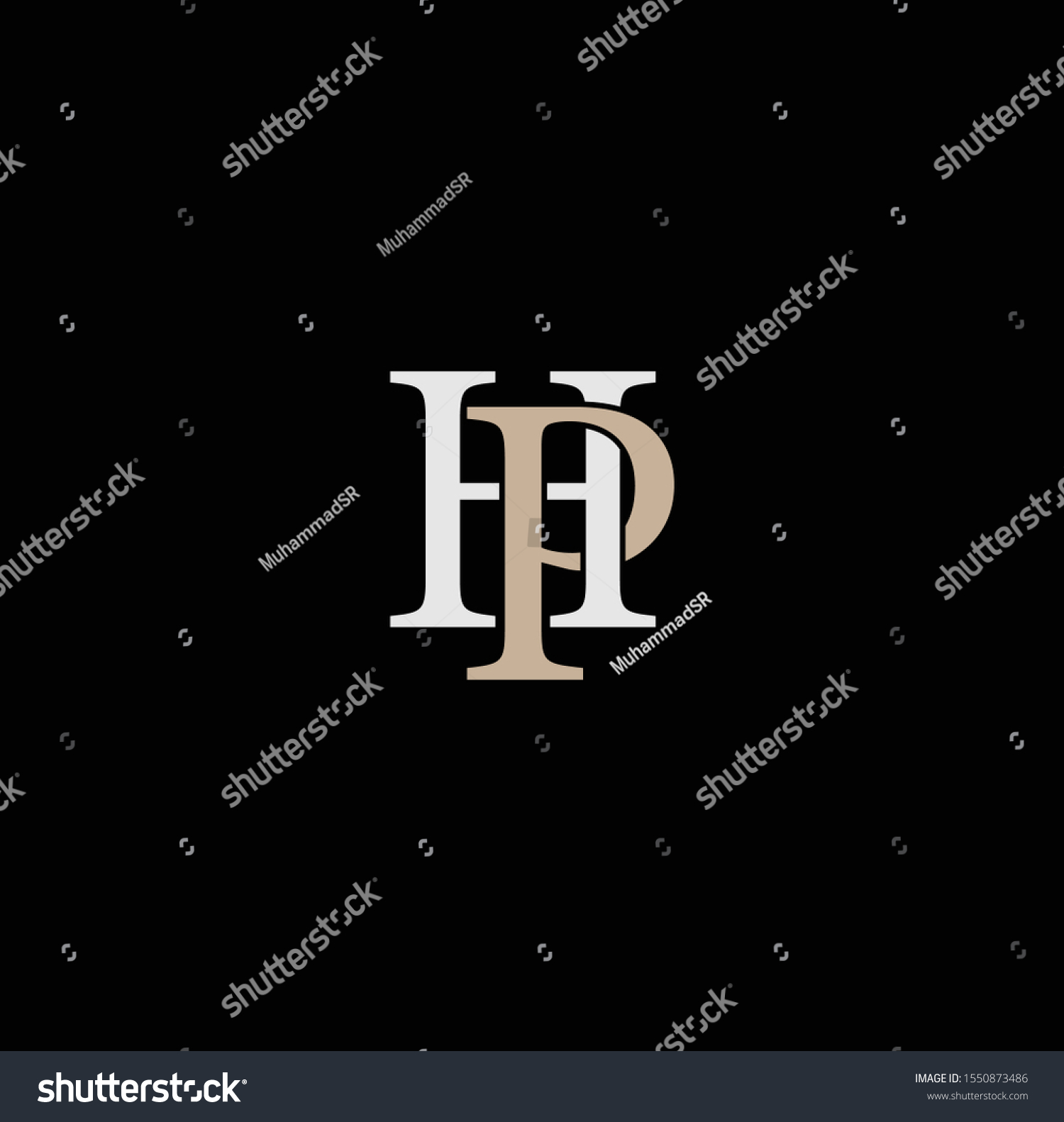 Ph Letter Designs Logo Icons Stock Vector (Royalty Free) 1550873486 ...