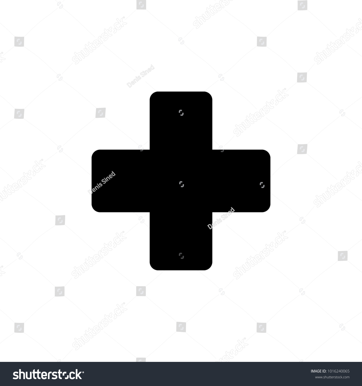 Pharmacy Icon Flat Design Template Vector Stock Vector (Royalty Free ...