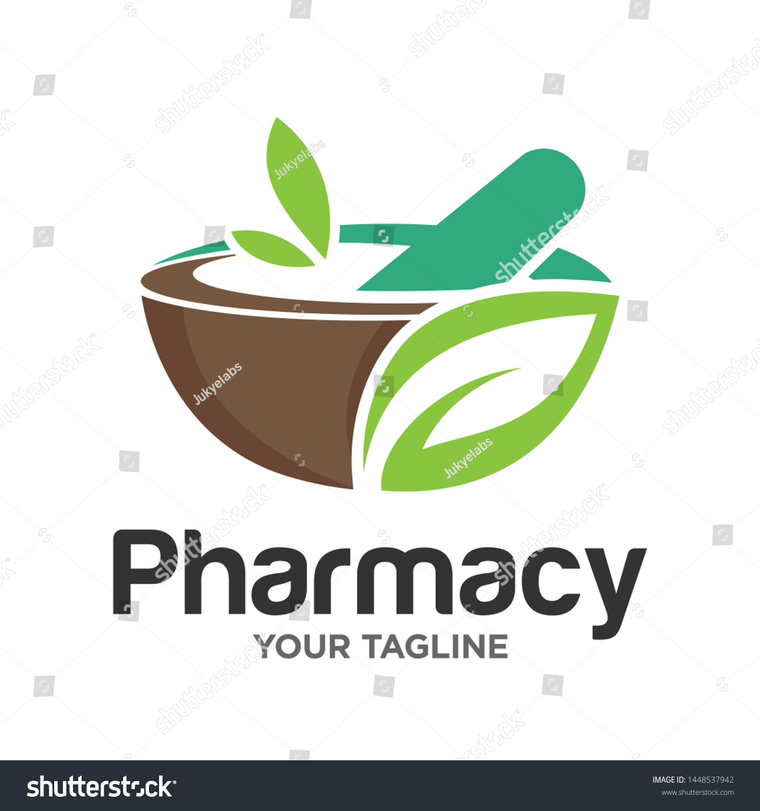 Pharmacy Logo Design Stock Vector Stock Vector (Royalty Free ...