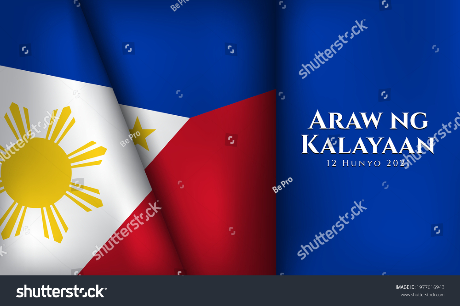 SVG of Philippines Independence Day Background Design. Translate : Happy Independence Day, 12 June 2021. Banner, Poster, Greeting Card. Vector Illustration. svg