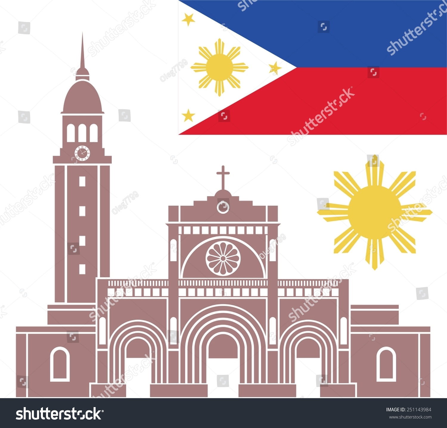 Philippines. Vector. Silhouette. Icon. Sign. Set - 251143984 : Shutterstock