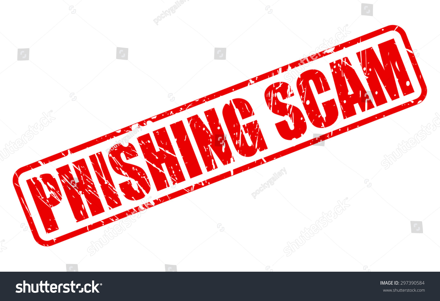 Phishing Scam Red Stamp Text On Stock Vector Royalty Free Shutterstock