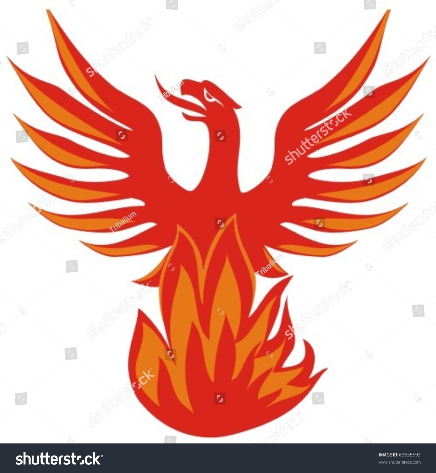 Phoenix clip art preview