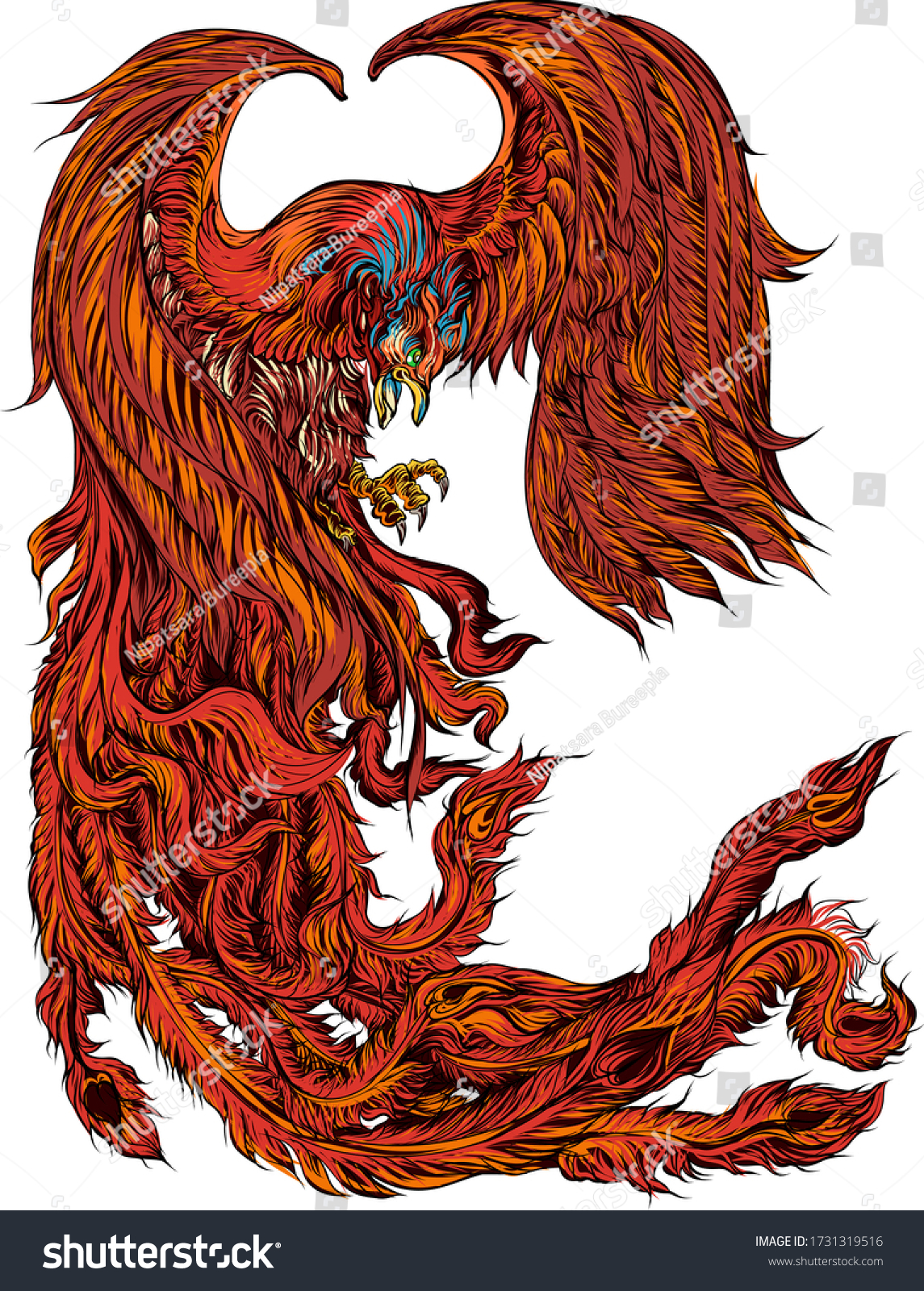 1 327 Fenix Tattoo Images Stock Photos Vectors Shutterstock