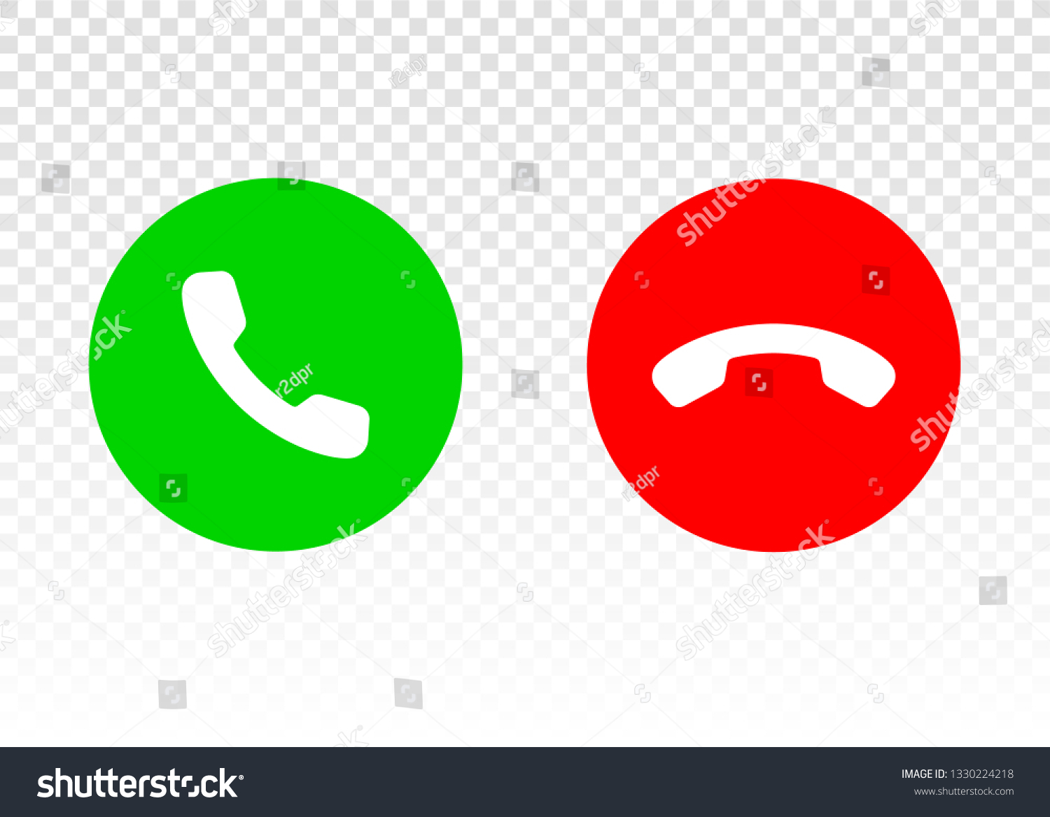 Phone Icon Phone Call Telephone Signal Stock Vector Royalty Free