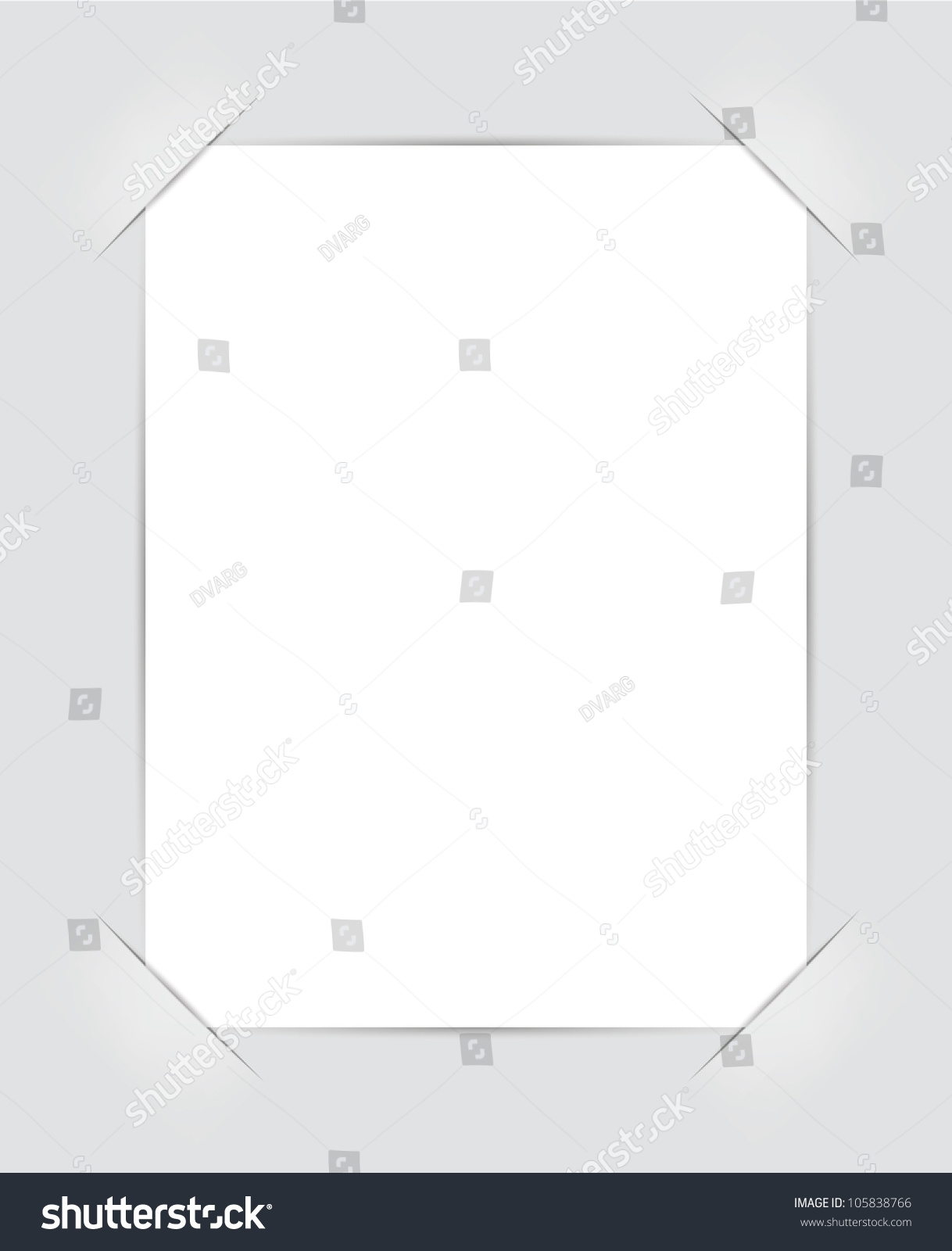 SVG of Photo frame corners. Illustration for design on gray background svg