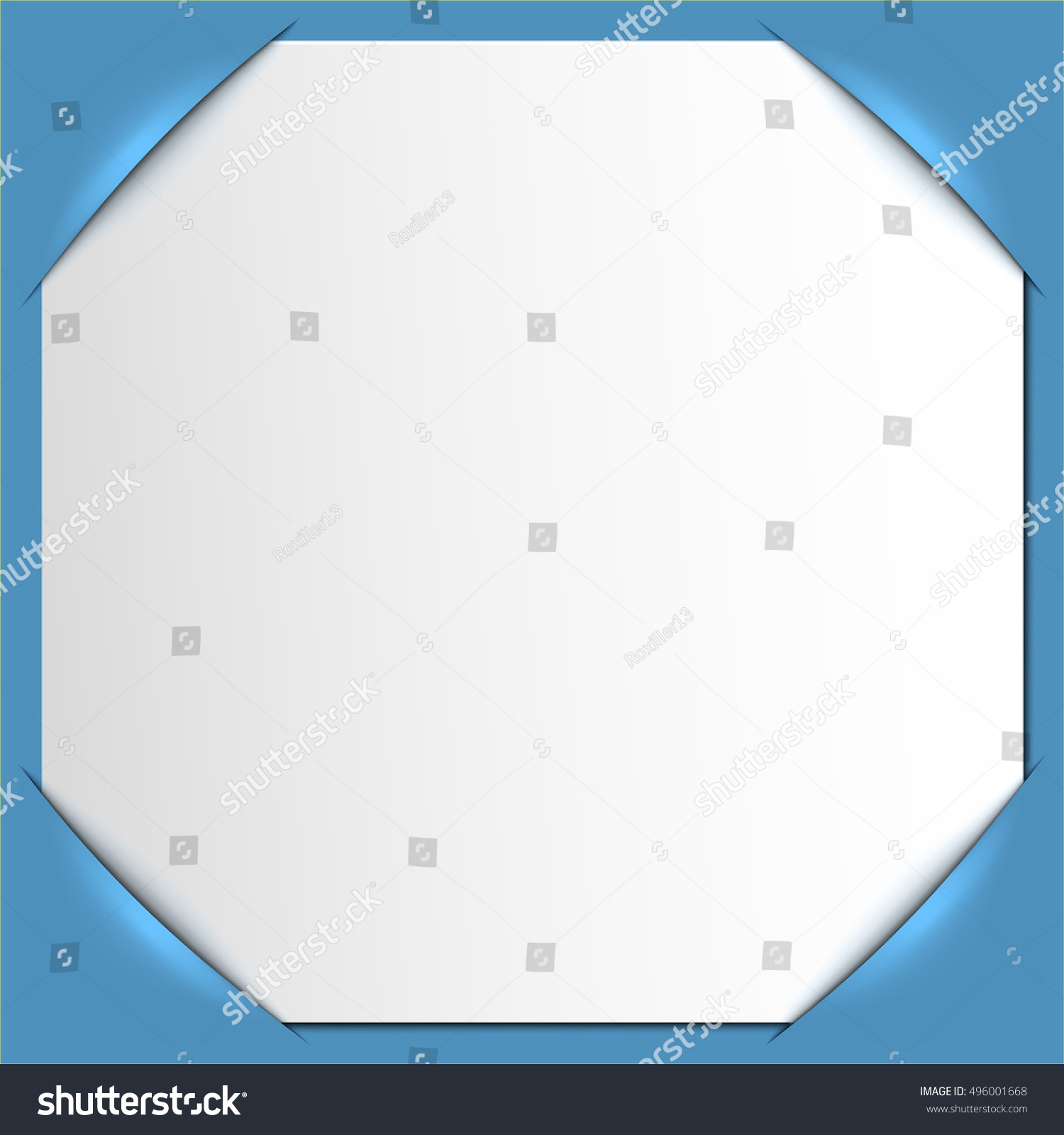 Photo Frame Corners Vector Stock Vector (Royalty Free) 496001668