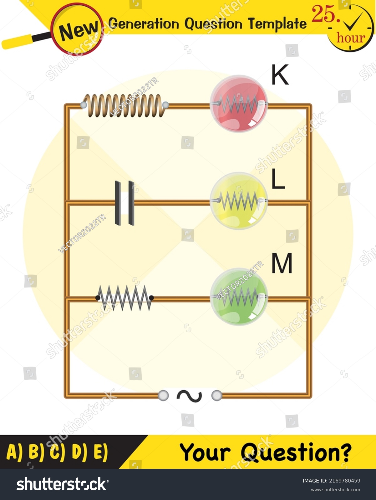 Physics Simple Electric Motor Alternating Current Stock Vector (Royalty ...