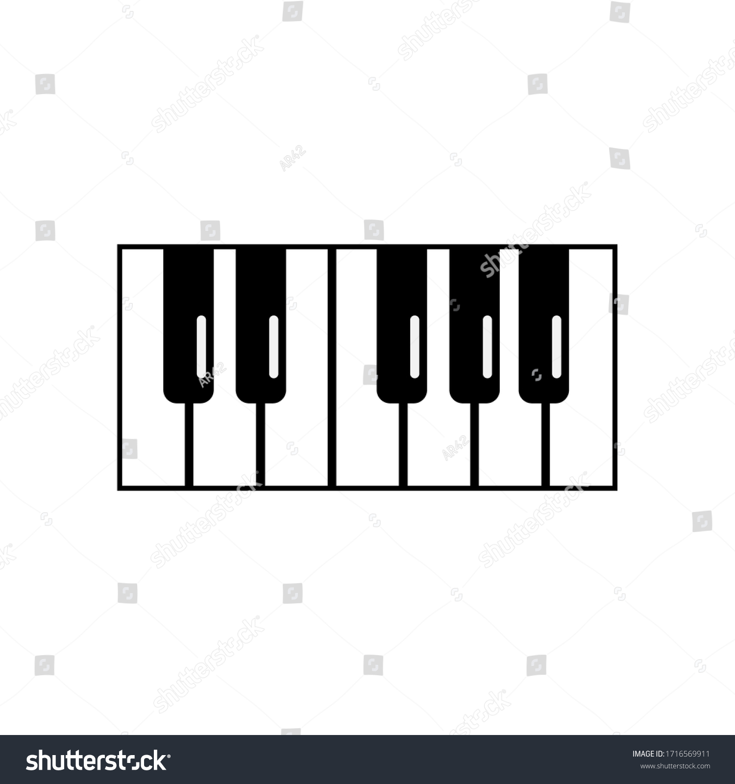 37,805 Music keyboard icon Images, Stock Photos & Vectors | Shutterstock