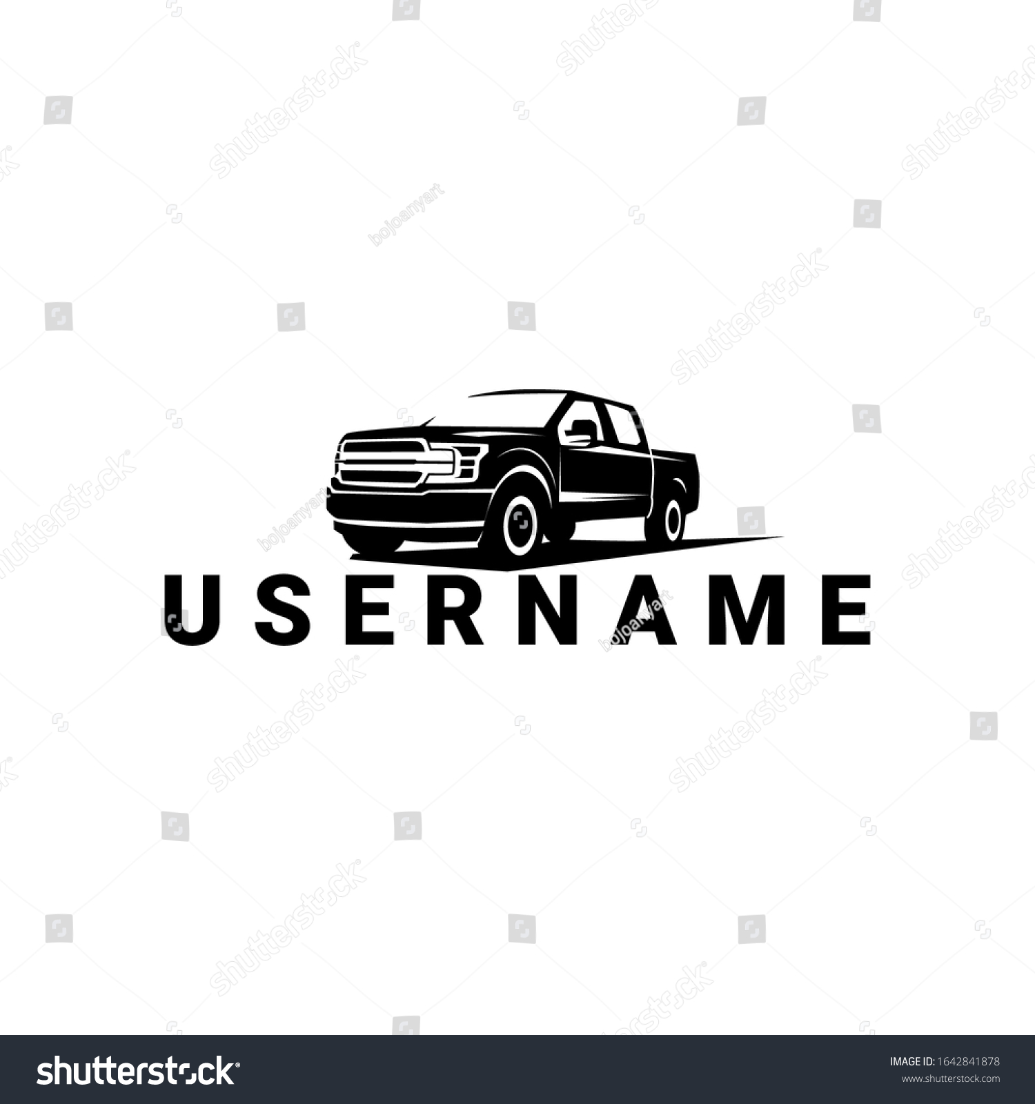 Pick Logo Design Vector Art Stock Vector (Royalty Free) 1642841878