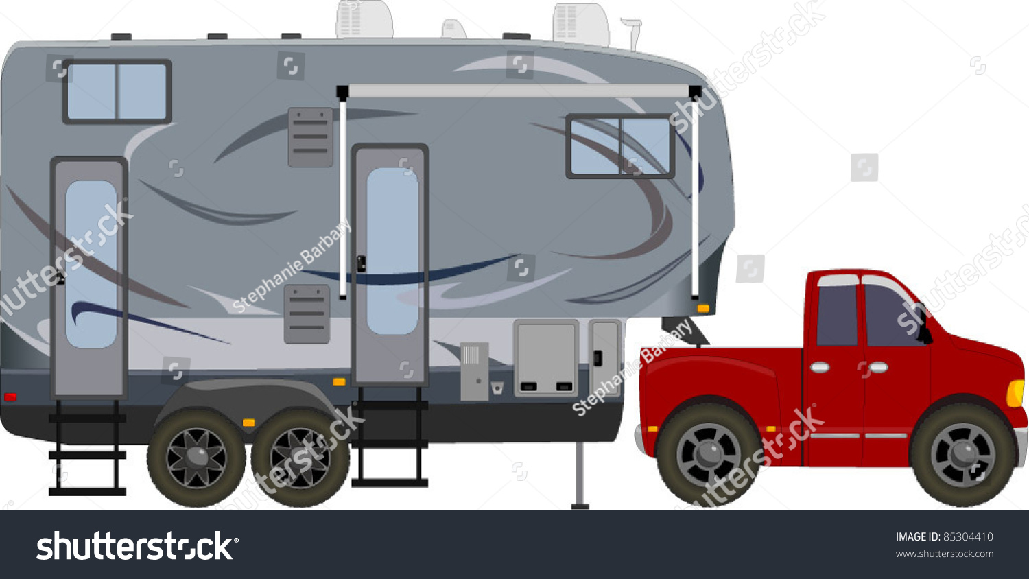 Free Free 241 Truck Towing Camper Svg SVG PNG EPS DXF File