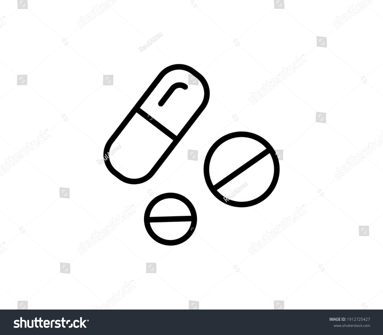 142,998 Medicine tablet icon Images, Stock Photos & Vectors | Shutterstock