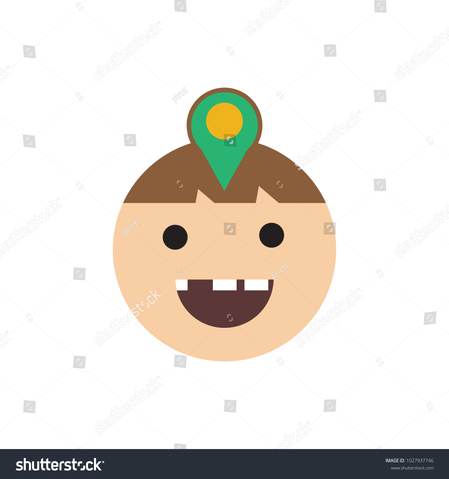 Pin Kids Logo Icon Design Stock Vector Royalty Free 1027937746 Pin Kids Logo Icon Design Stock Vector Royalty Free 1027937746