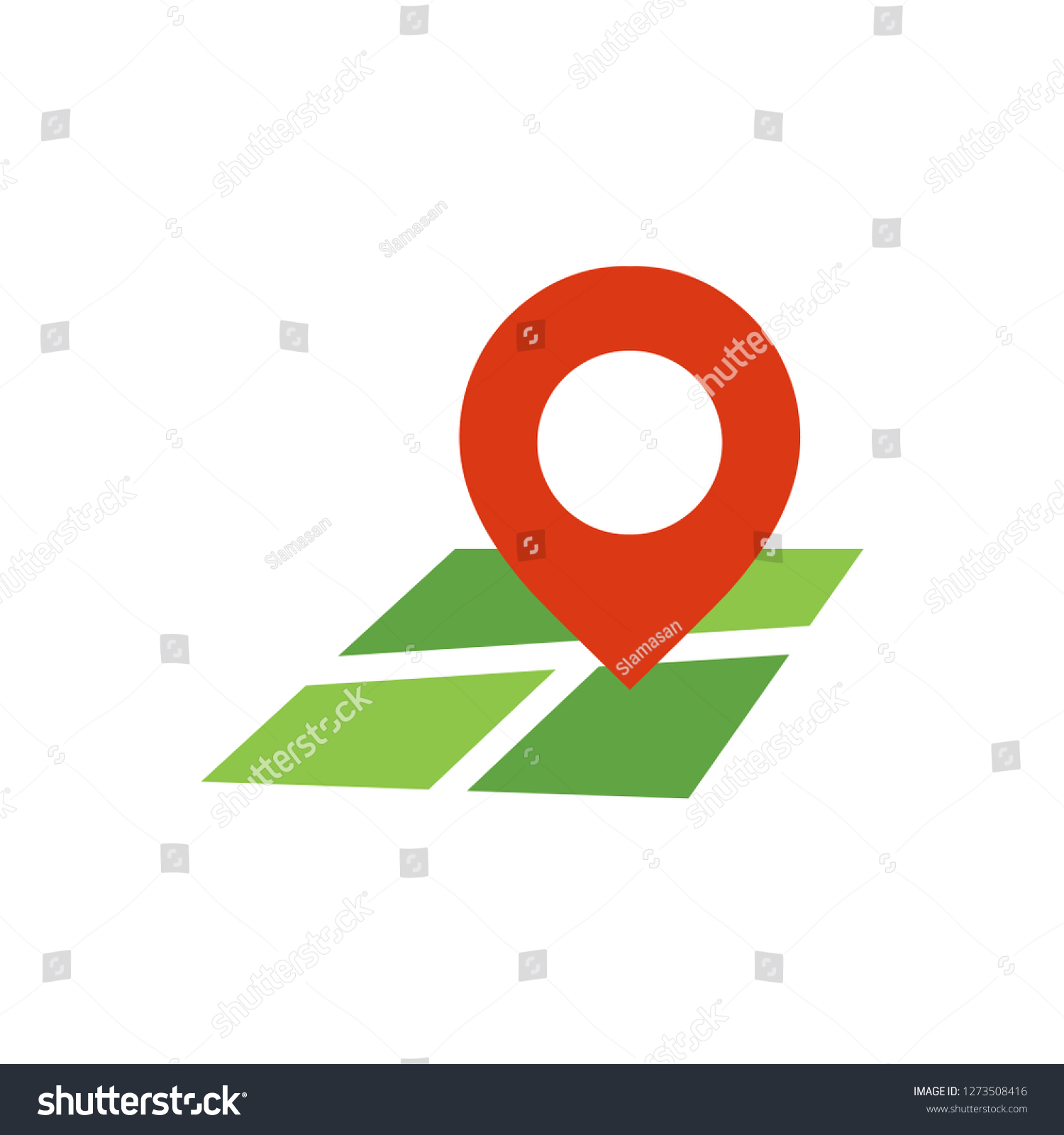 Pin Map Graphic Icon Design Template Stock Vector (Royalty Free ...