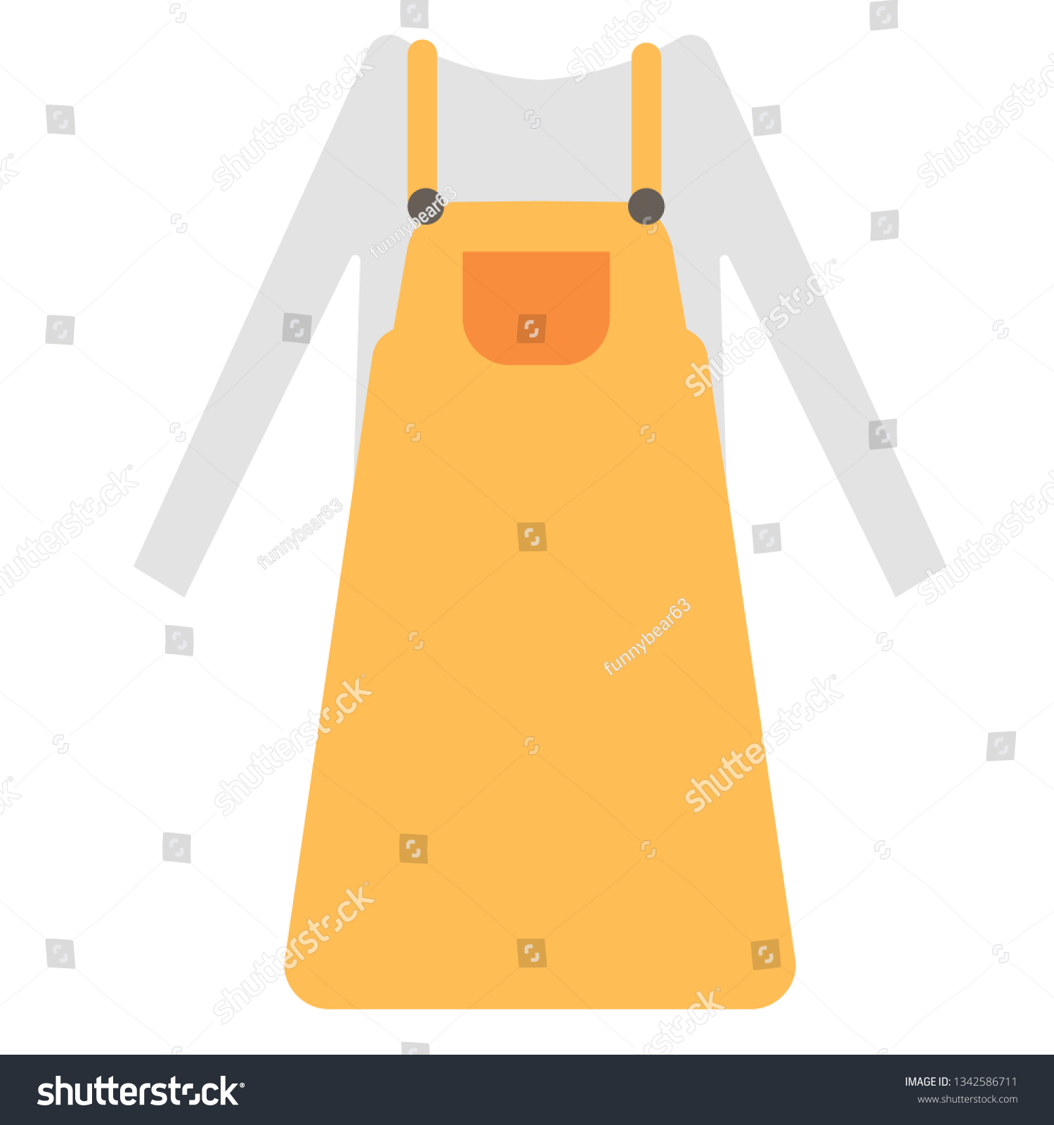 traveling pinafore dress