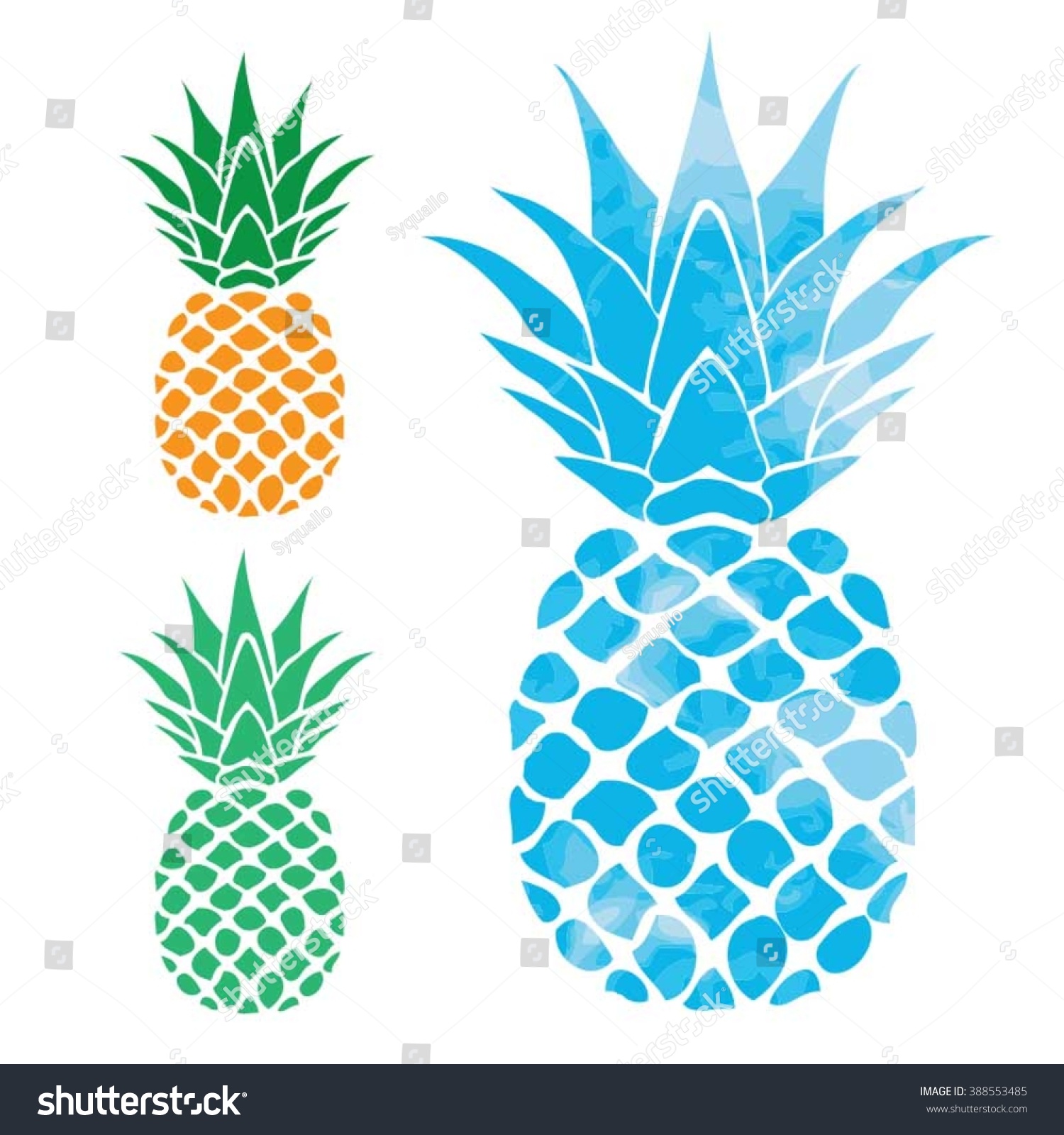 Download Pineapple Illustration Typography Tshirt Graphics Vectors ...