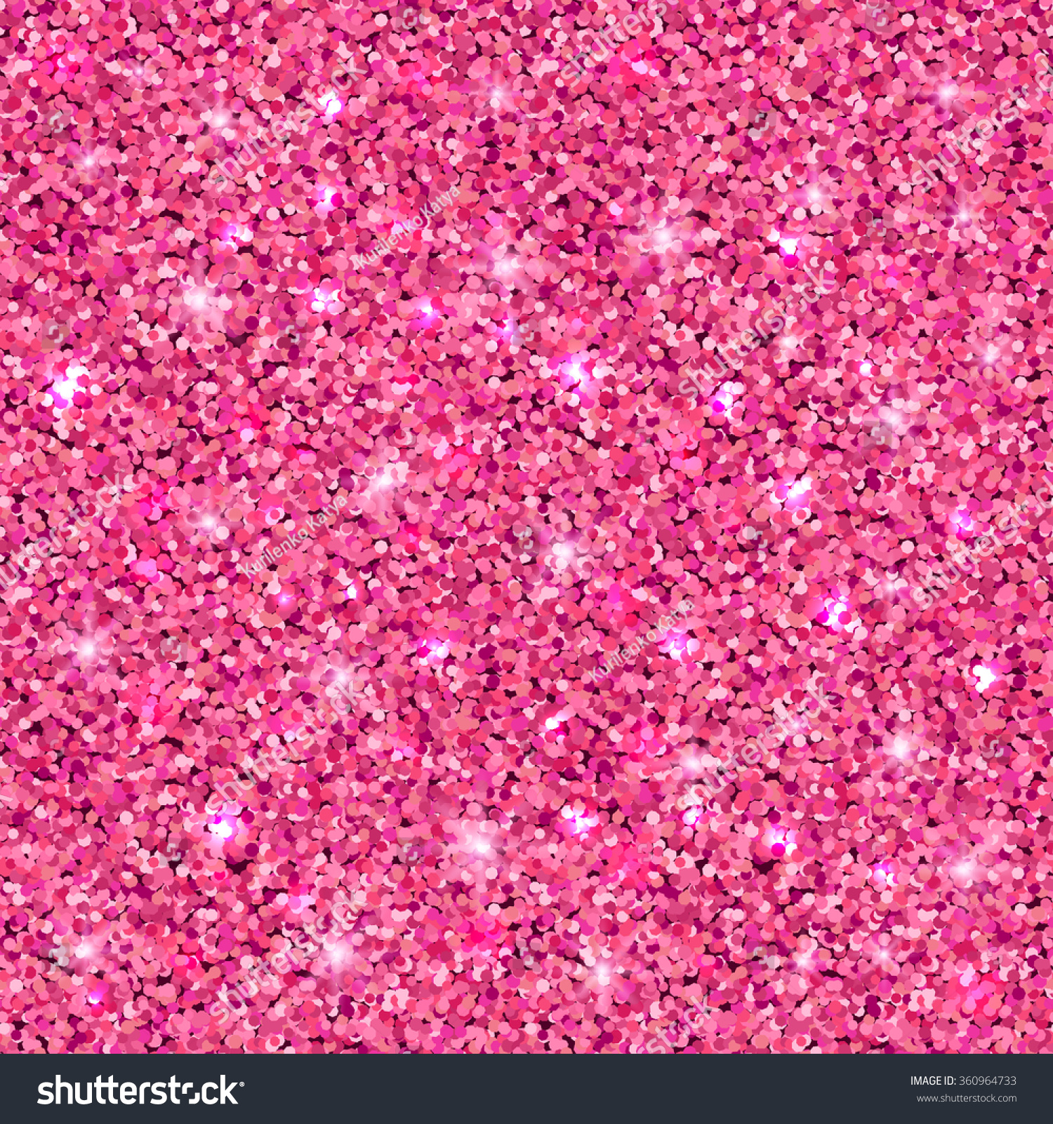 Pink Glitter Seamless Texture Vector Illustration Stock Vector (Royalty ...