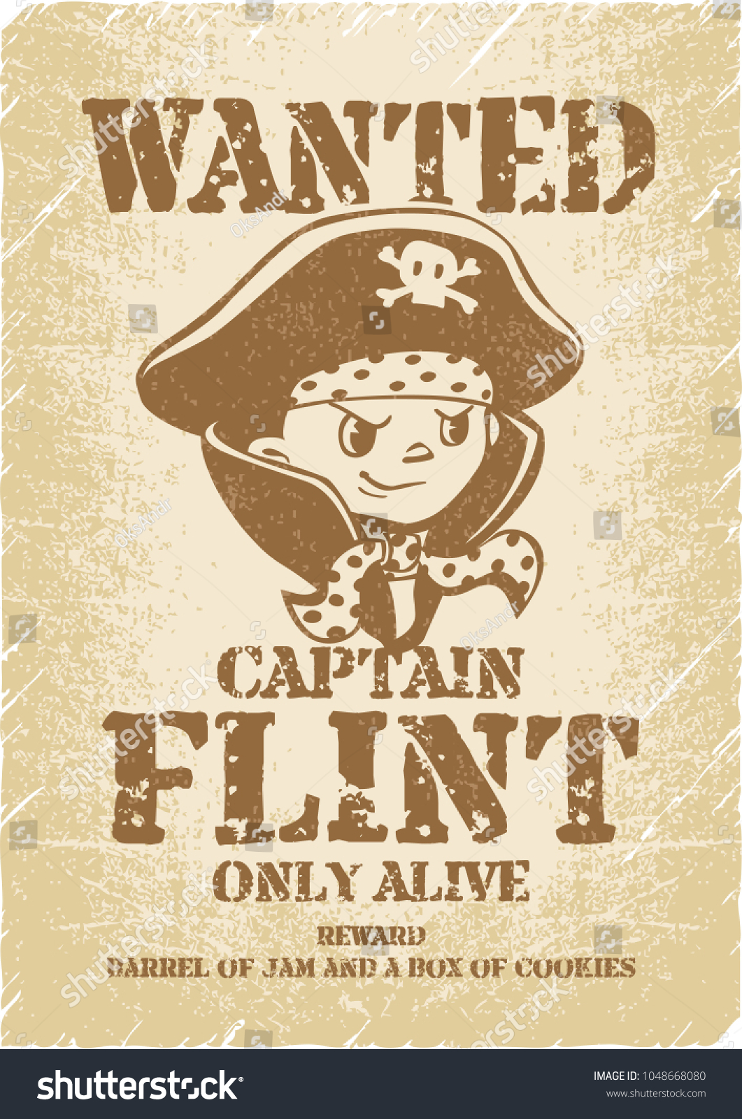 Pirate Wanted Poster