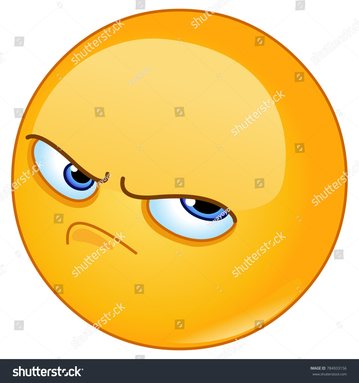 Emoji pissed off Images, Stock Photos & Vectors | Shutterstock