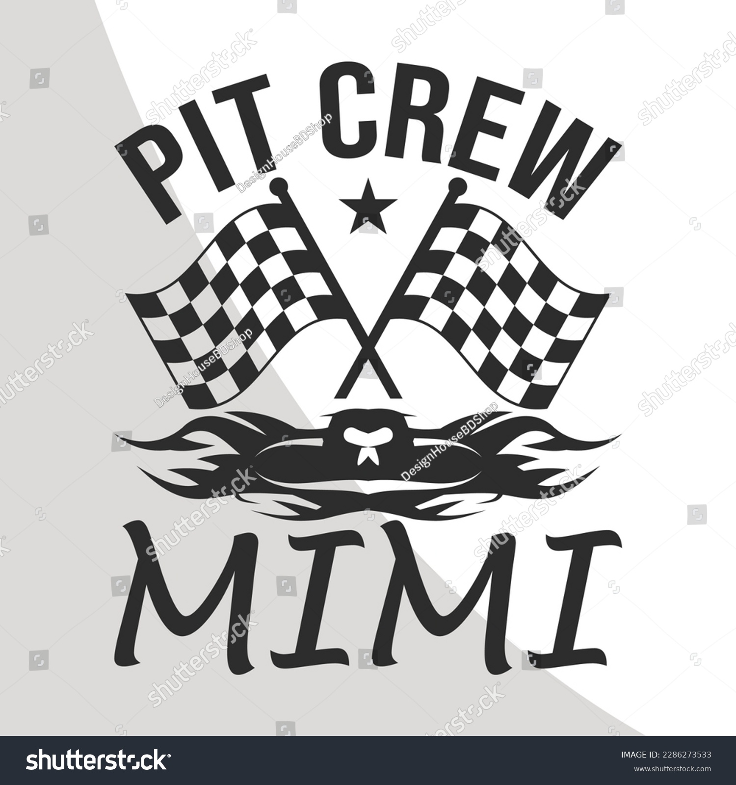 SVG of Pit Crew Svg, Race Family, Pit Crew, Racing sayings, Racing Quote, Car Race, Racing Gifts, Race Track Eps, Cricut file, Eps10 svg