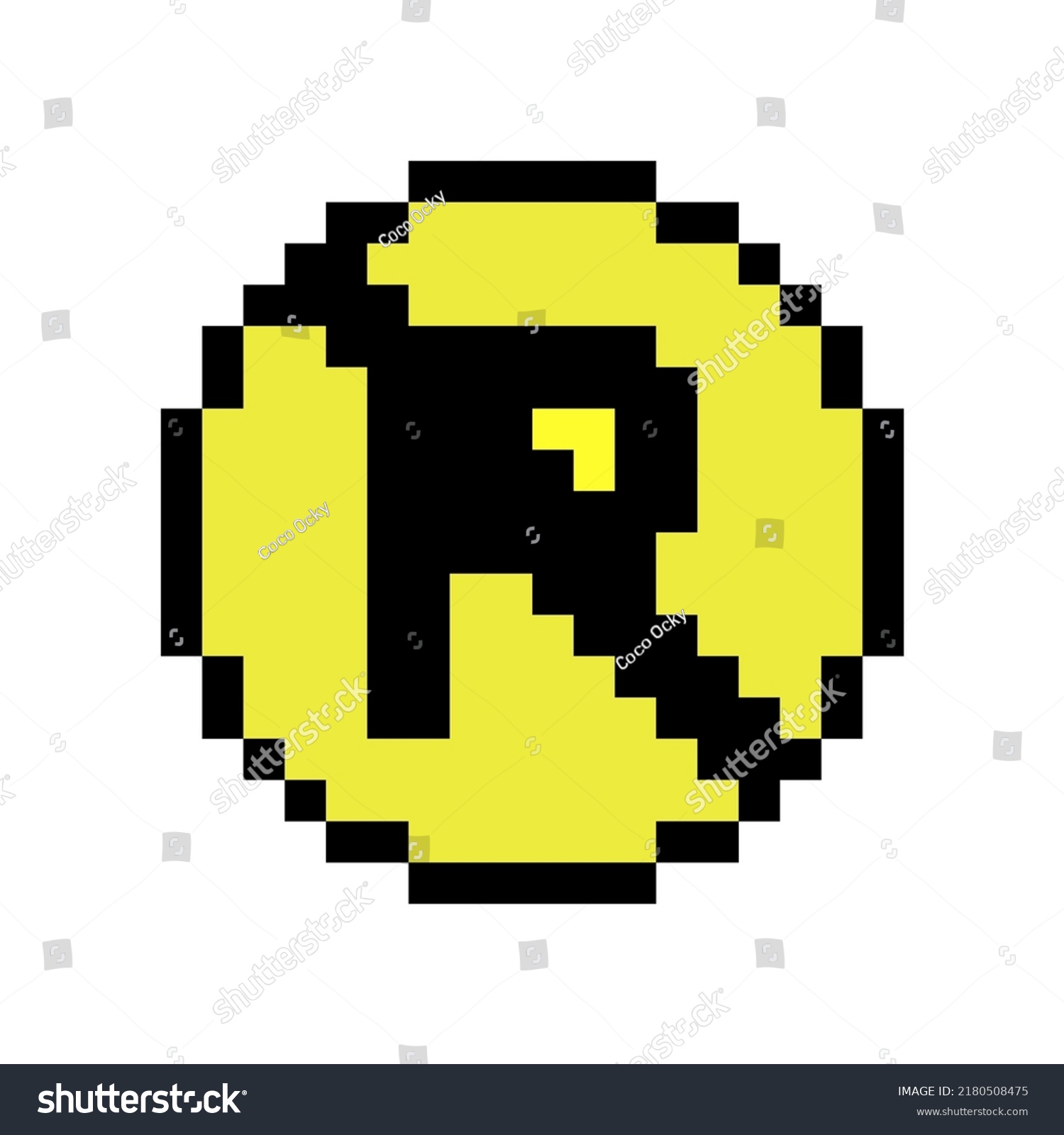 Pixel Art Style Old Videogames Style Stock Vector Royalty Free Shutterstock