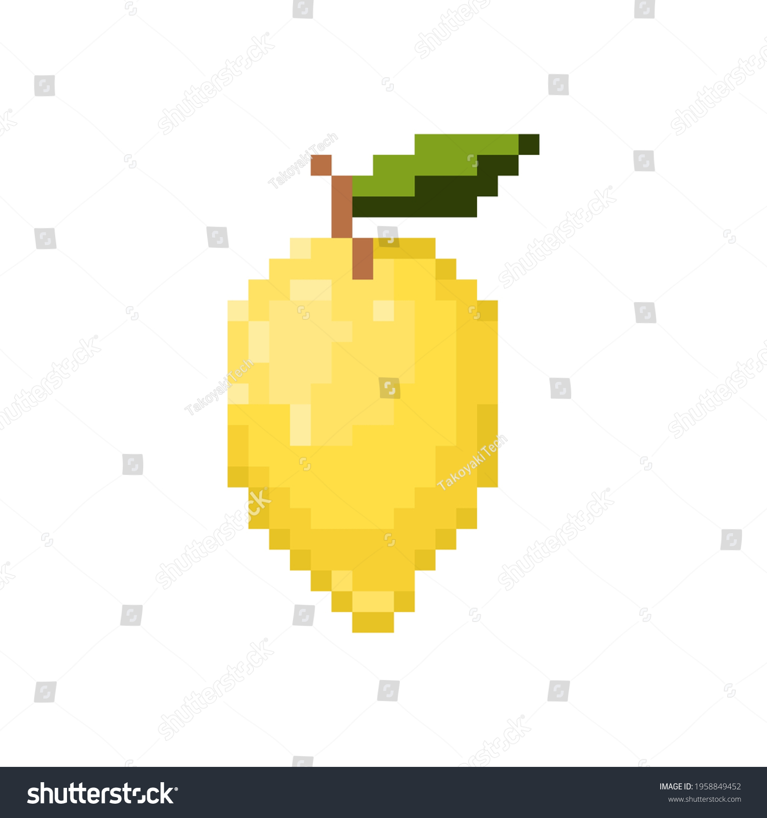 2,188 Lemon pixel Images, Stock Photos & Vectors | Shutterstock