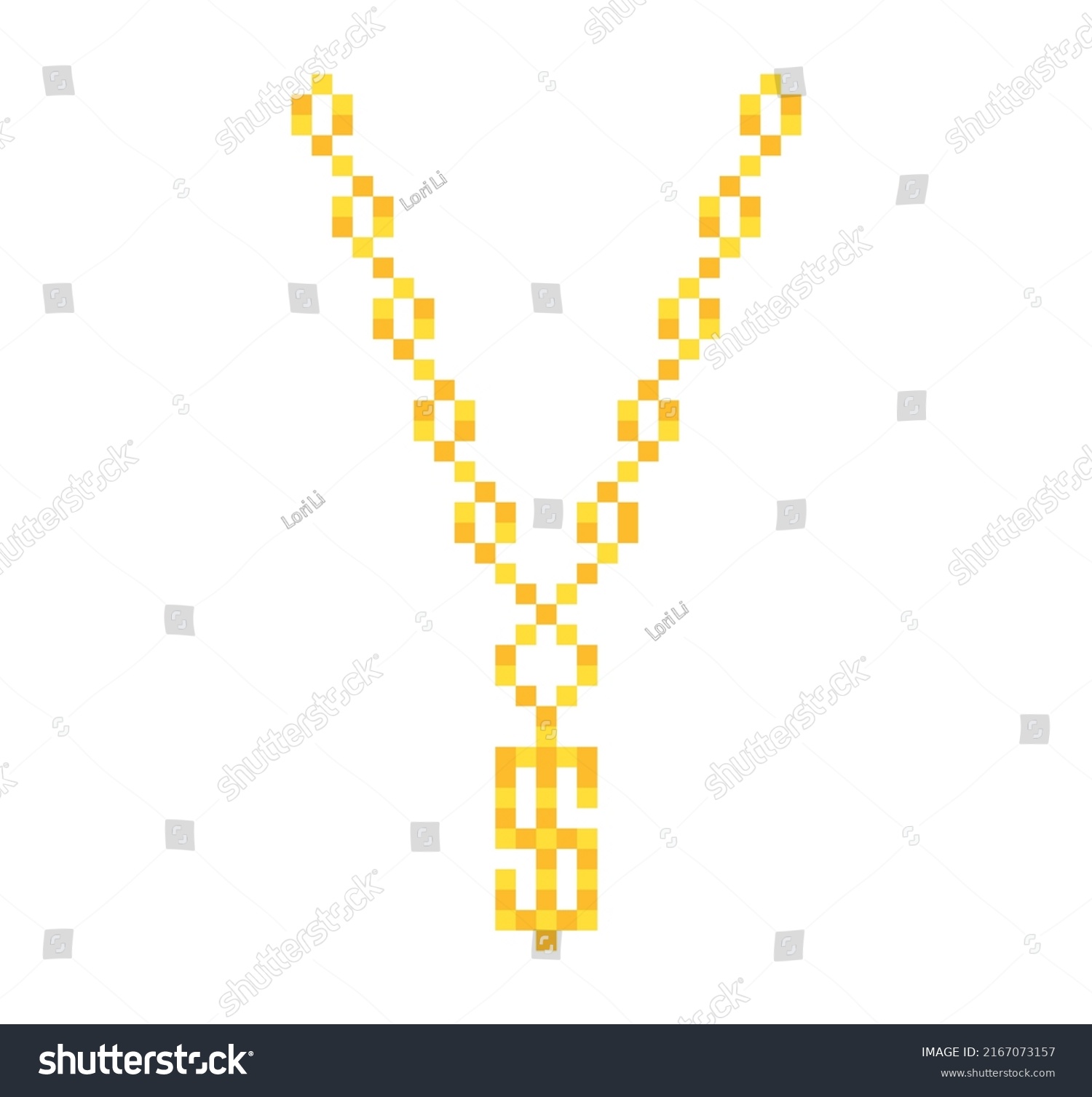 nike pixel with gold chain