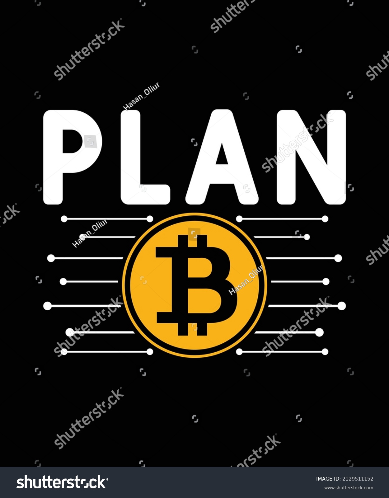 SVG of Plan B Blockchain Bitcoin Design, Cryptocurrency Line Graph Banking And Finance T-shirt svg
