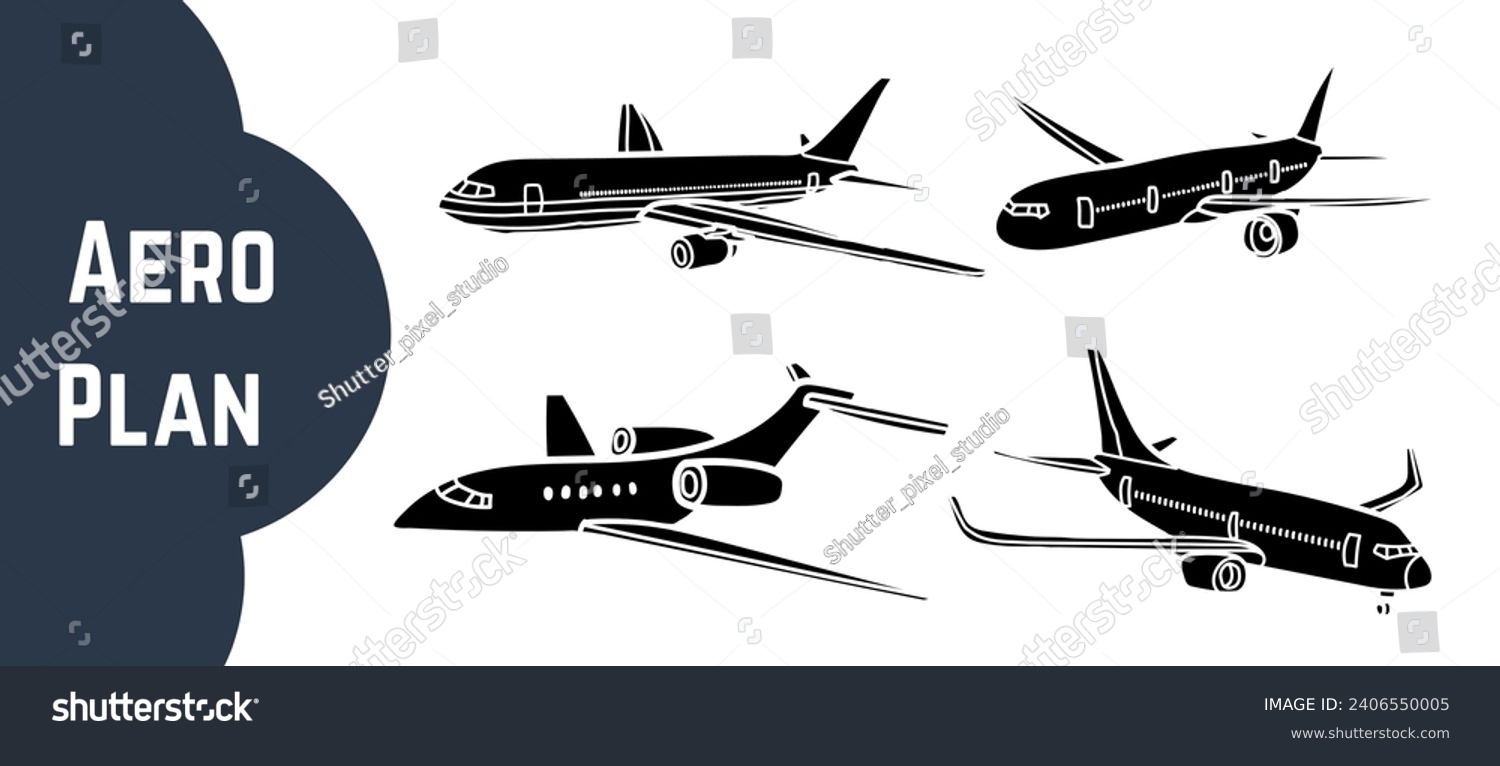 SVG of Plane icon vector for web and mobile app. Airplane sign and symbol. Flight transport symbol. Travel sign. aeroplane svg