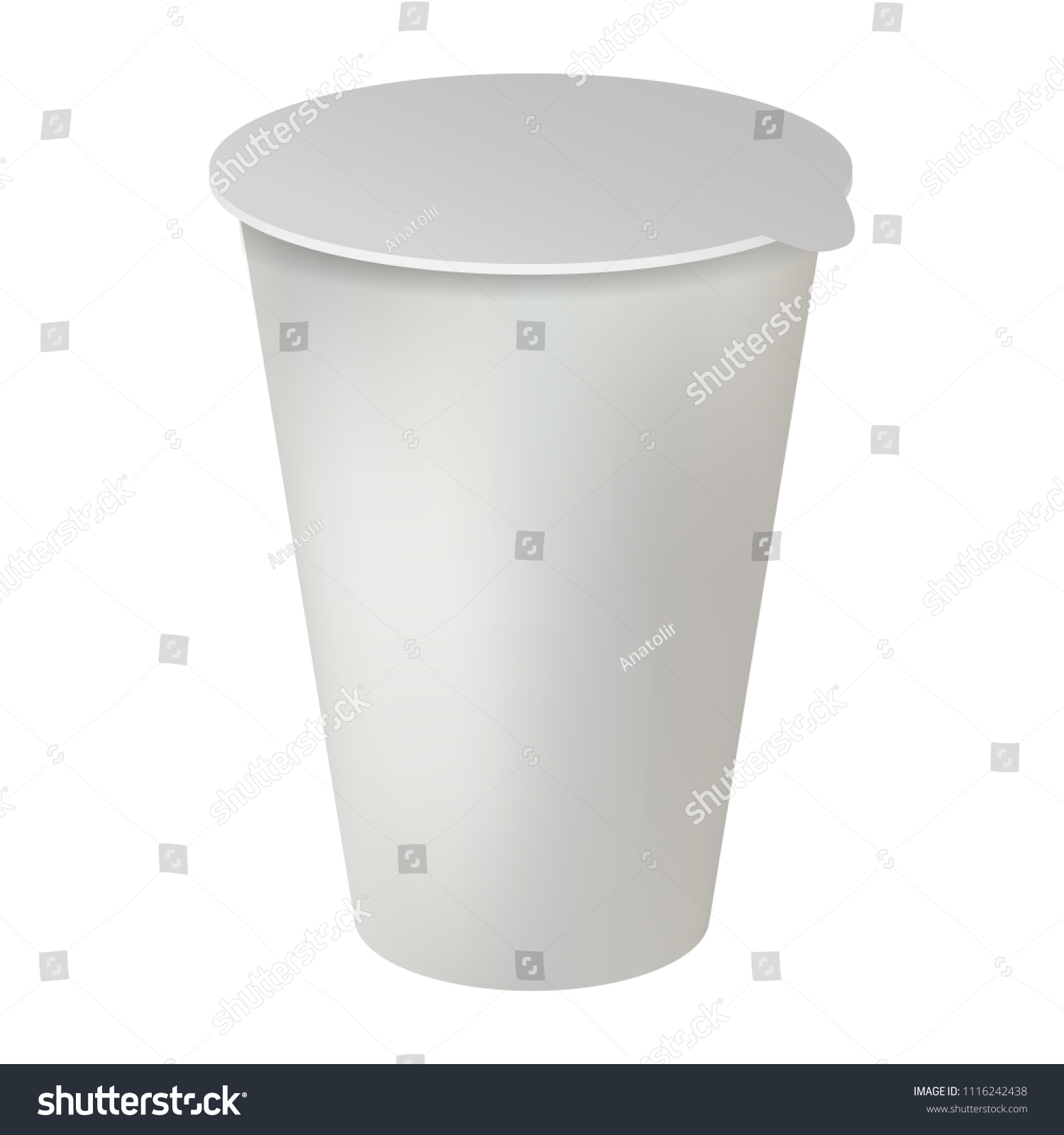 Download Plastic Pot Mockup Realistic Illustration Plastic Stock Vector Royalty Free 1116242438 Yellowimages Mockups