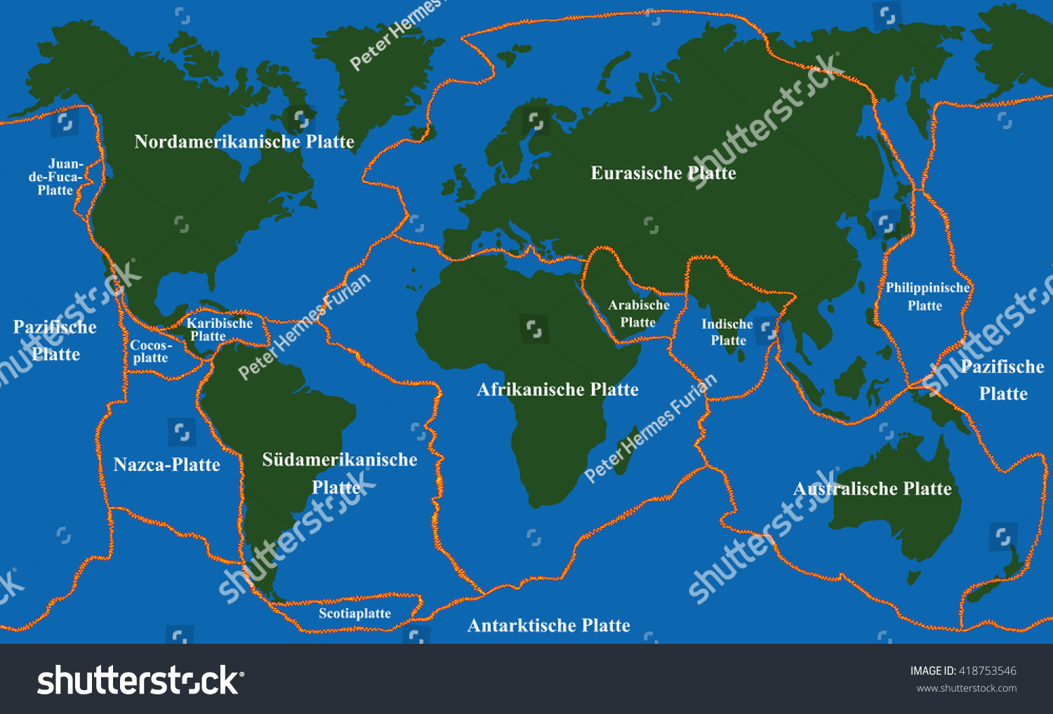 Fault Lines World Map