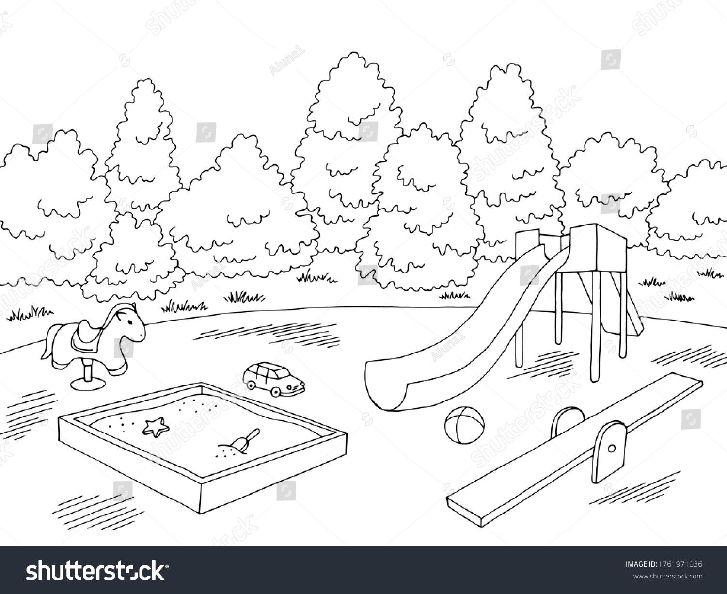 33,461 Playground black and white Images, Stock Photos & Vectors ...