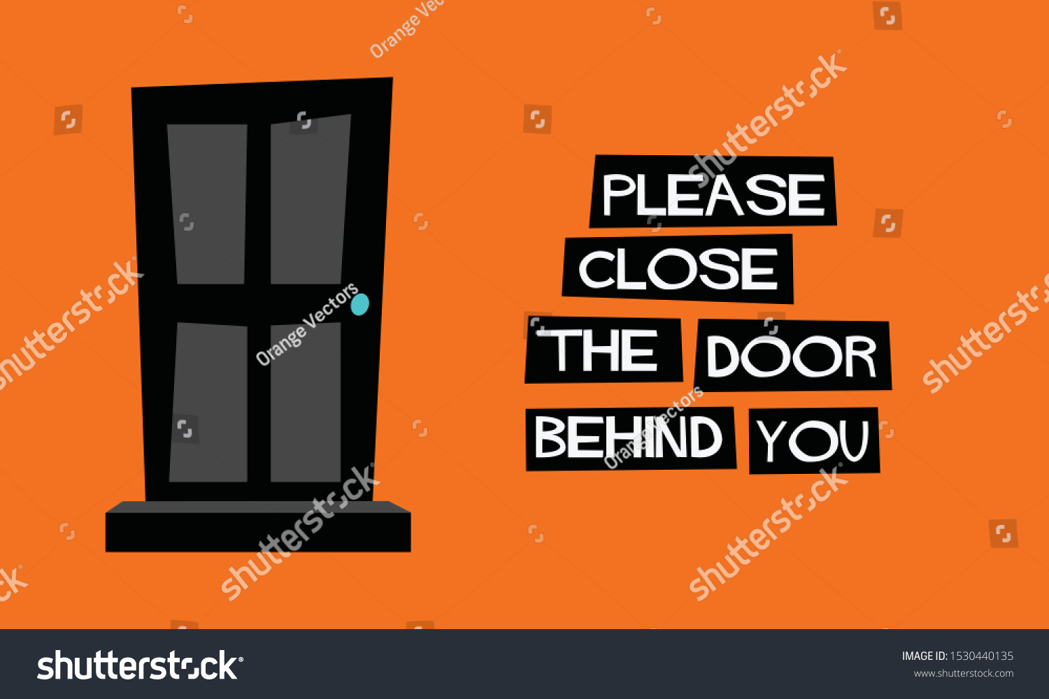 Please Close Door Behind You Sign 1530440135 Shutterstock