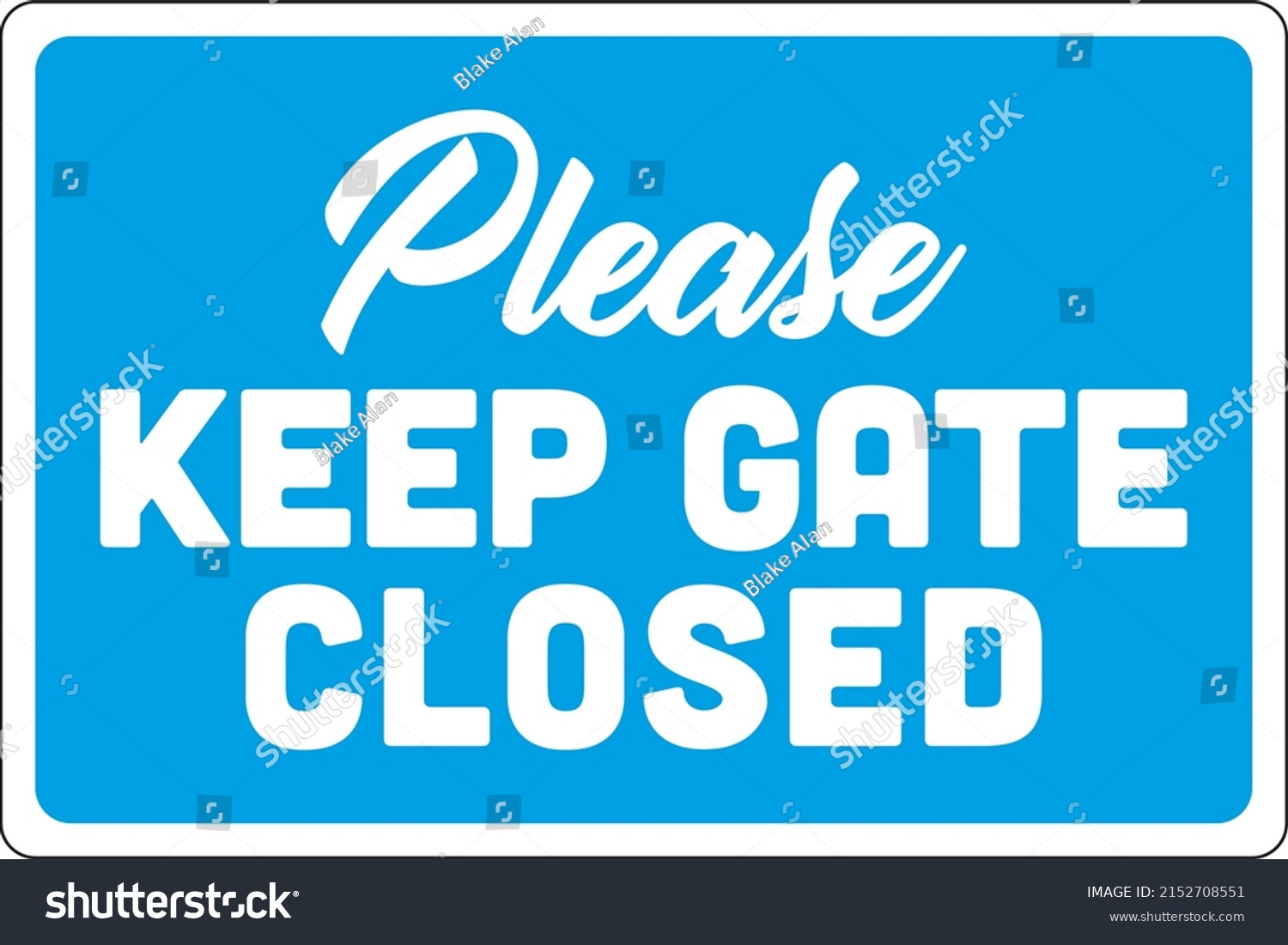 SVG of Please Keep Gate Closed Sign | Swimming Pool Signage Vector Template svg