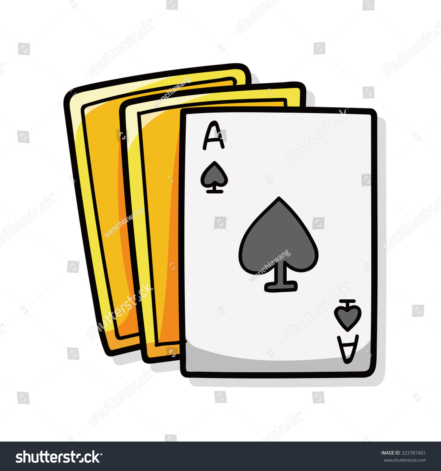 94,389 Playing cards cartoon Images, Stock Photos & Vectors | Shutterstock