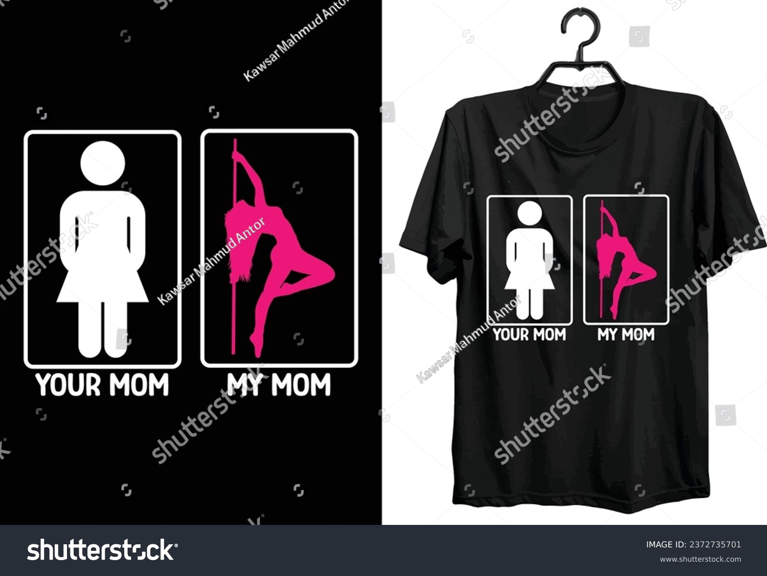 SVG of Pole Dance T-shirt Design. Funny Gift Item Pole Dance T-shirt Design For Dance Lovers And People. svg