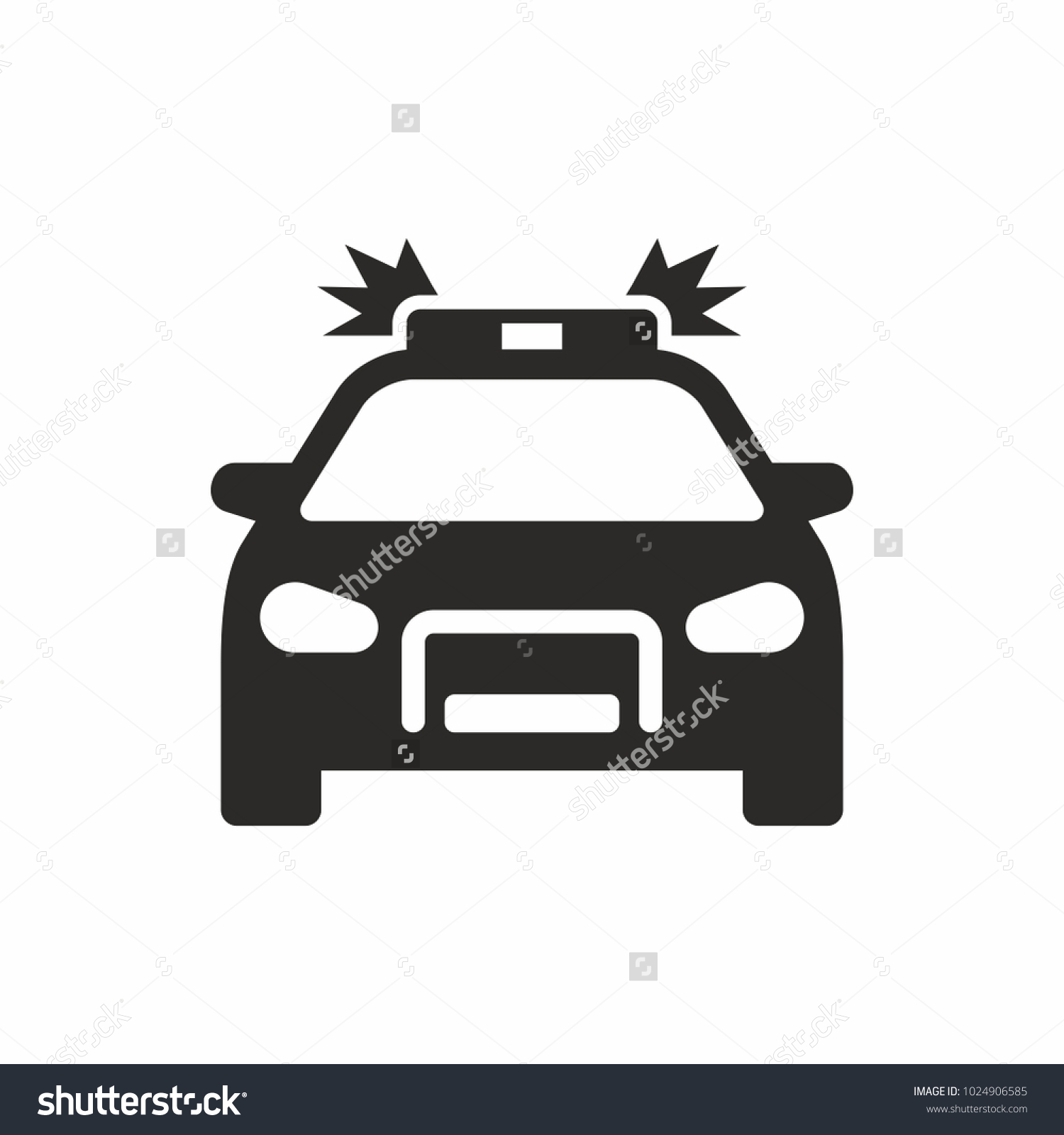 SVG of Police car icon svg