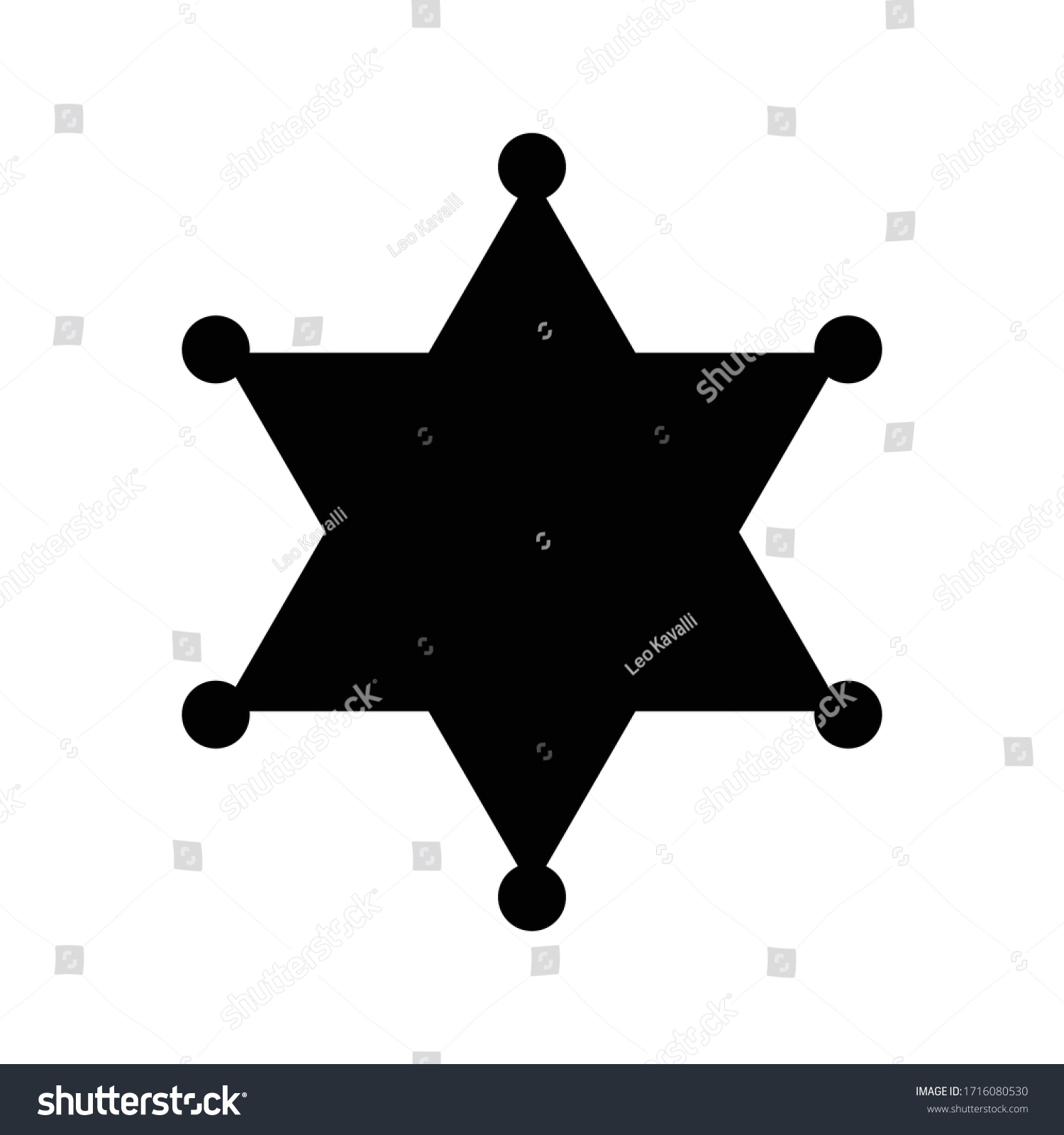 SVG of Police icon on white background svg